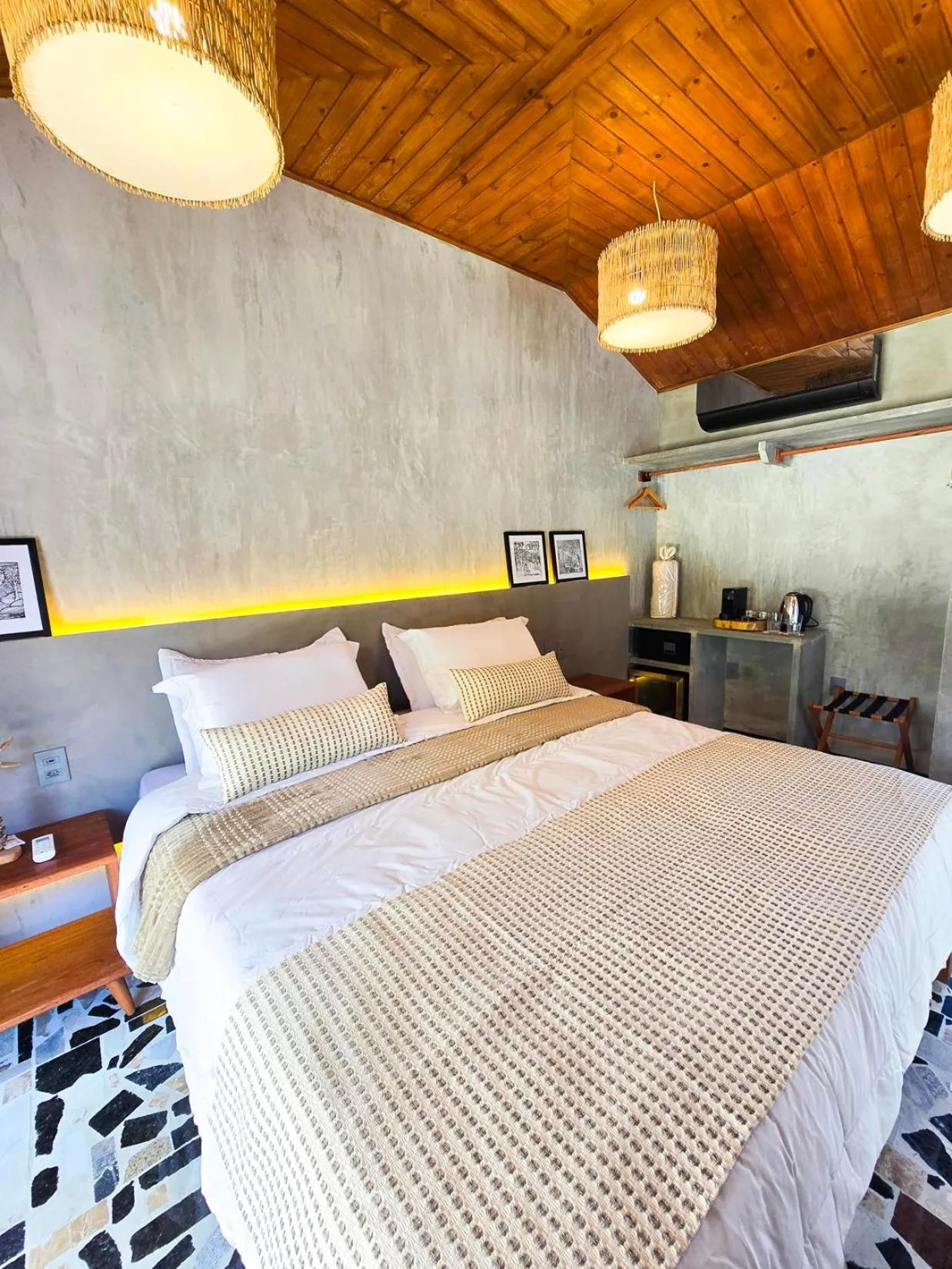 Bed in Carnaúba Hotel Boutique