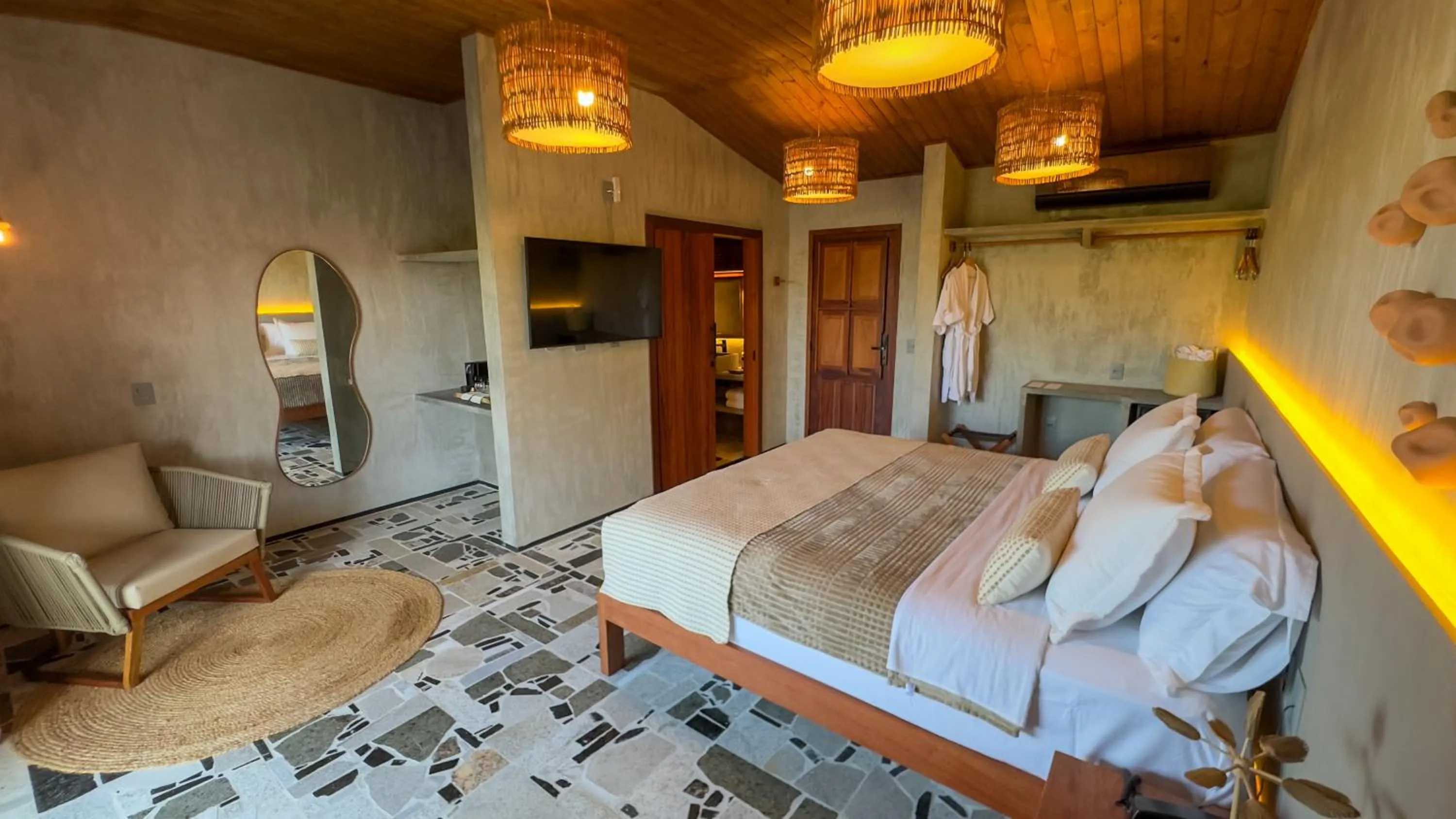 Bed in Carnaúba Hotel Boutique