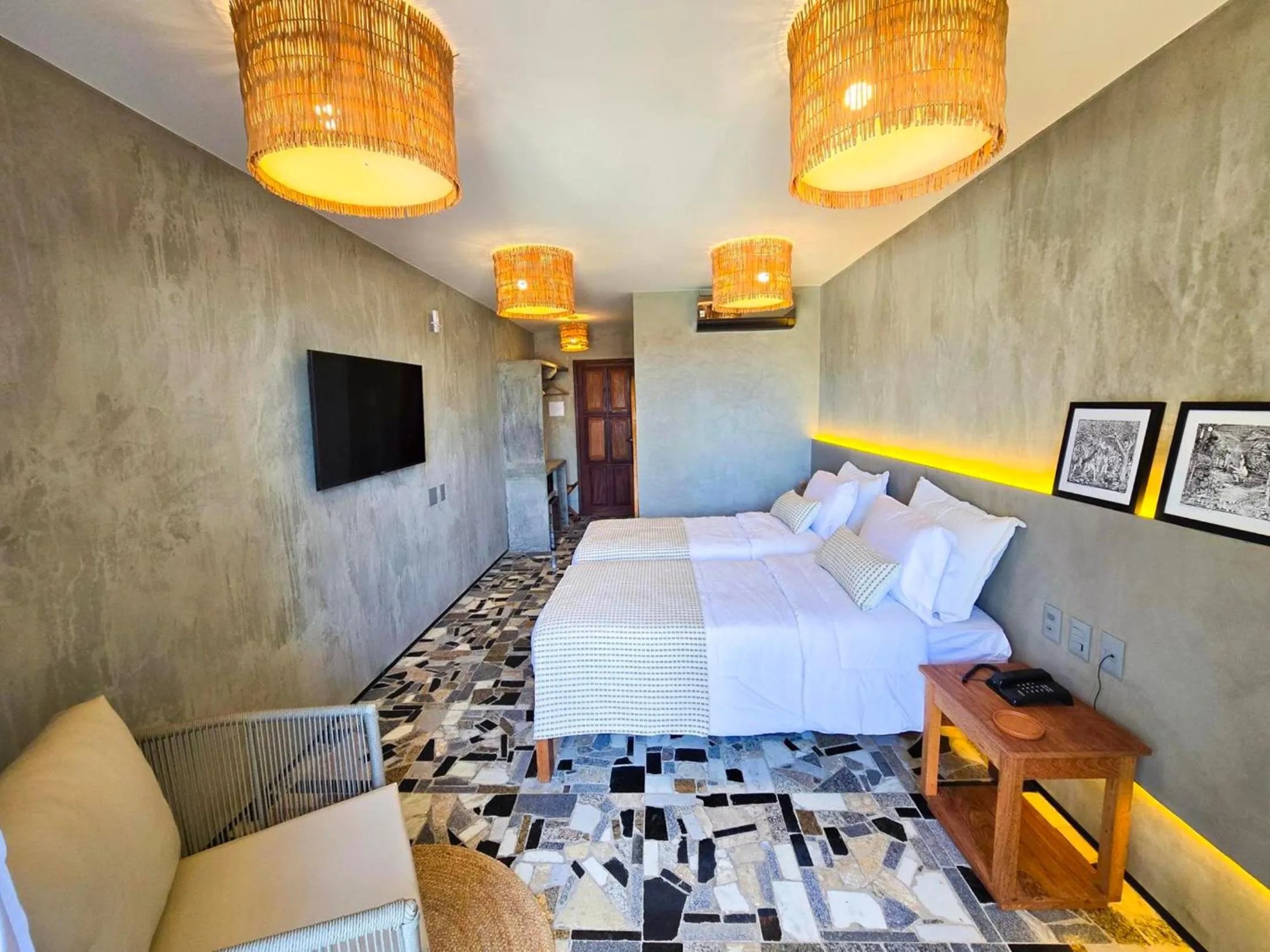 Bed in Carnaúba Hotel Boutique