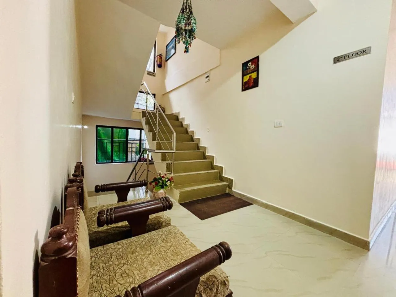 Seating area in Hotel Kumar Residency