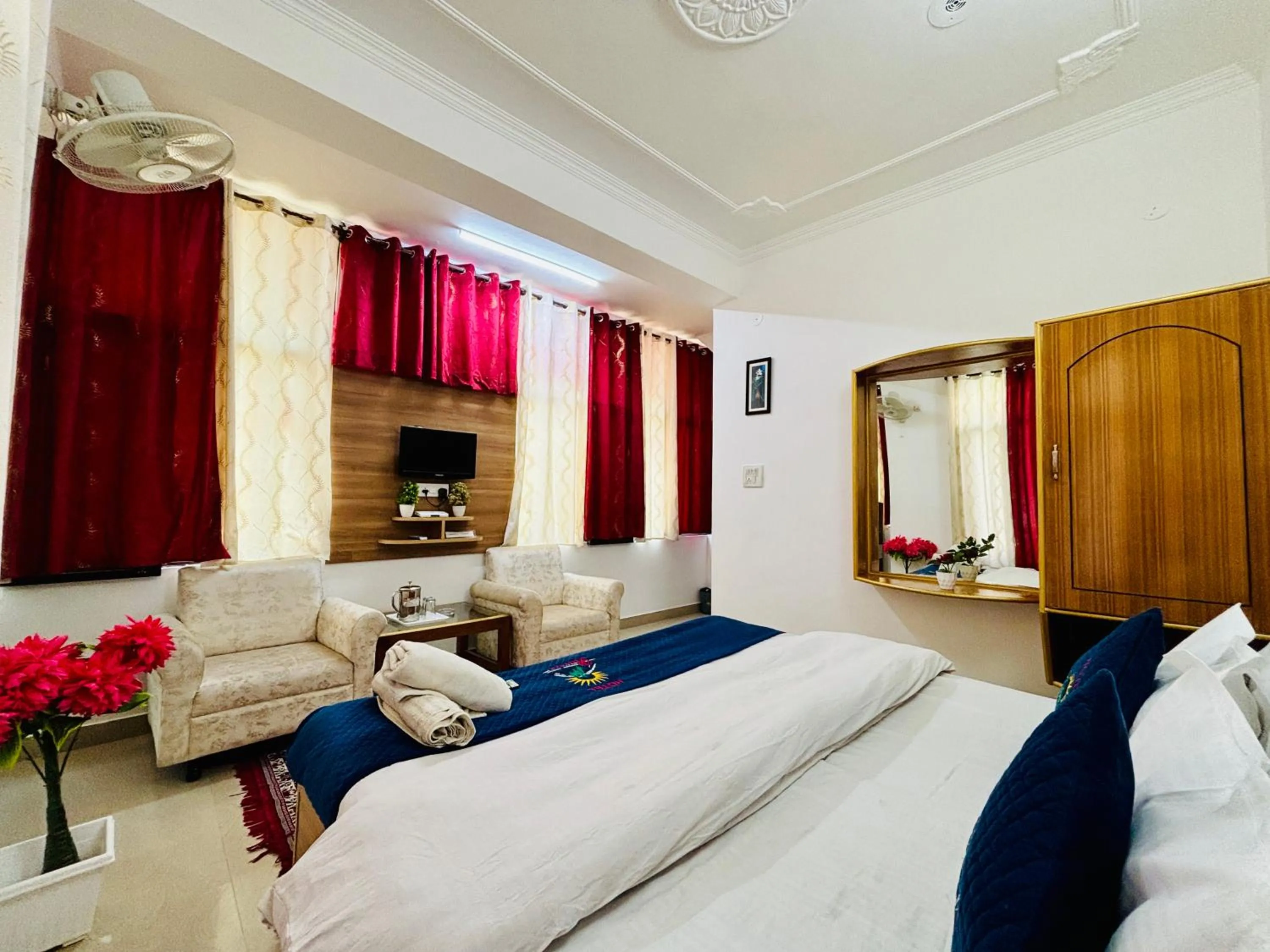 Bedroom, Bed in Hotel Kumar Residency