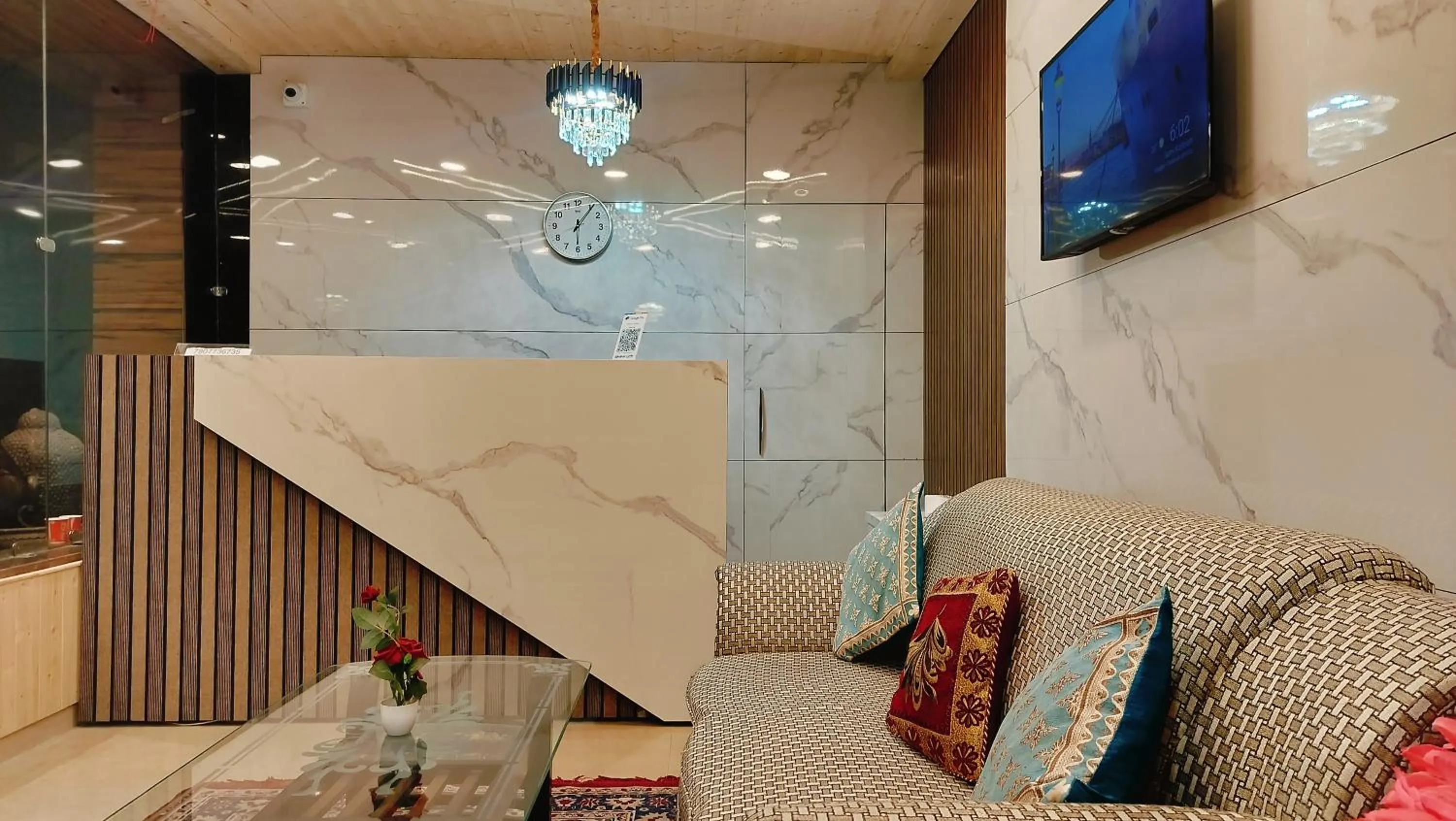 Lobby or reception in Hotel Kumar Residency