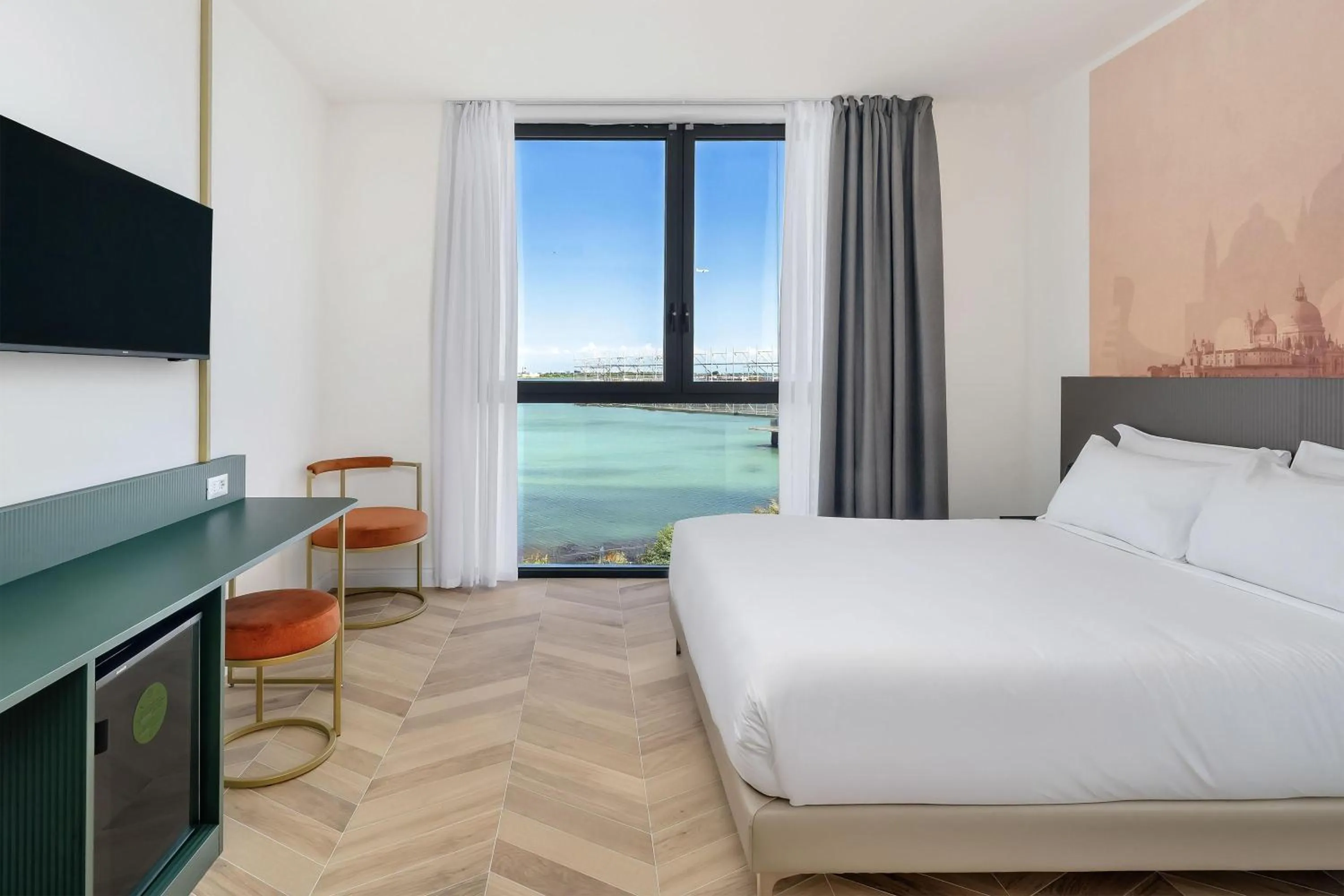 Photo of the whole room, Bed in B&B HOTEL Venezia Laguna