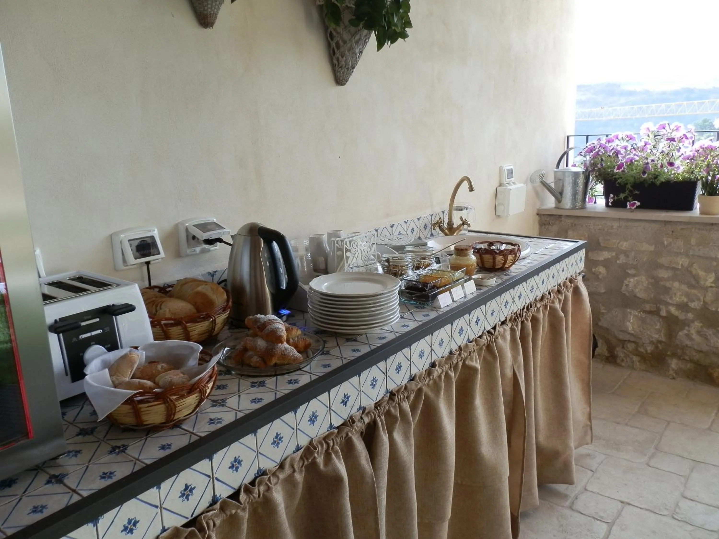 Dining area in La Casa del Gelsomino