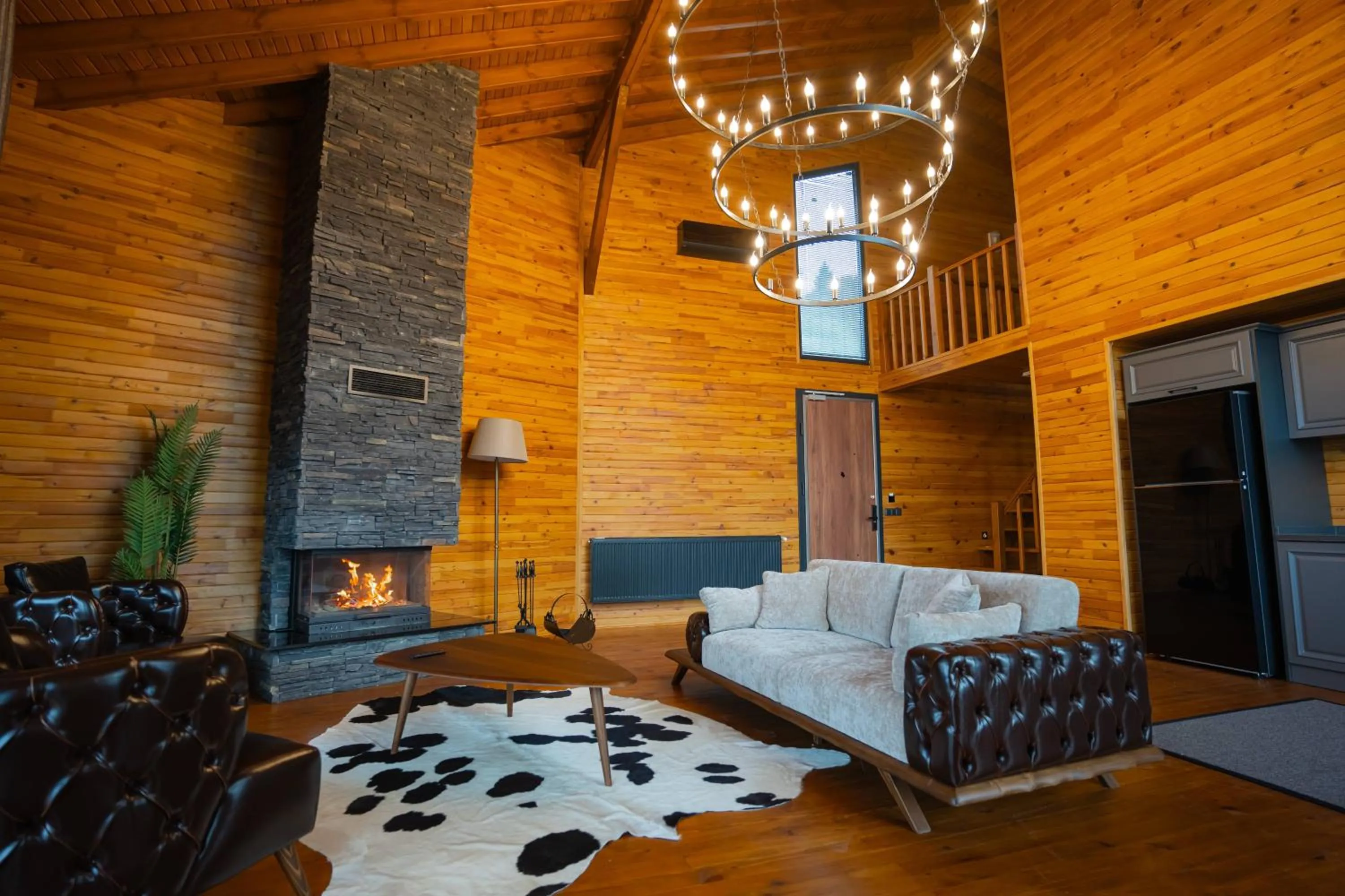 Living room in Mağmat Resort & Bungalows