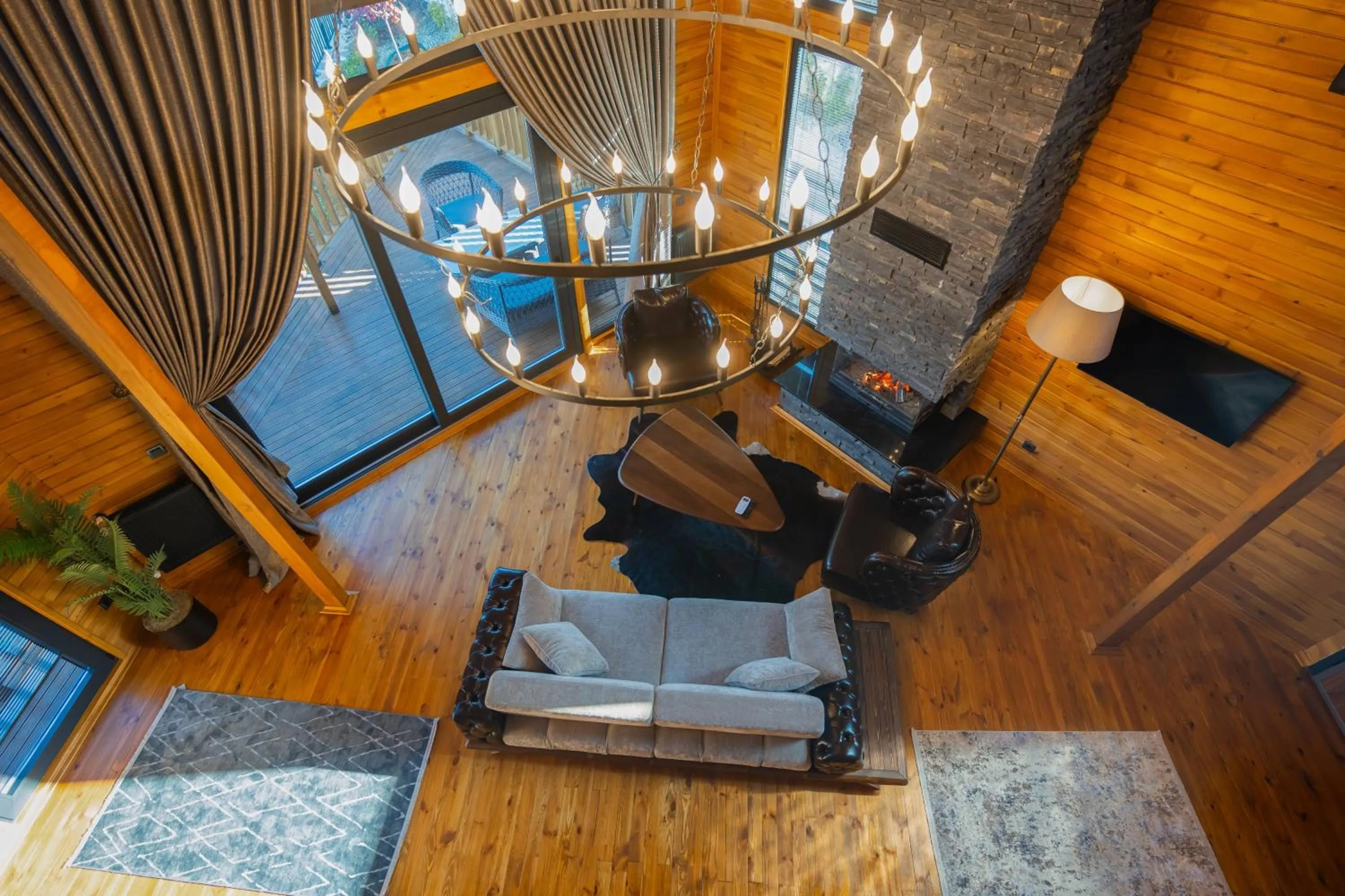 TV and multimedia in Mağmat Resort & Bungalows