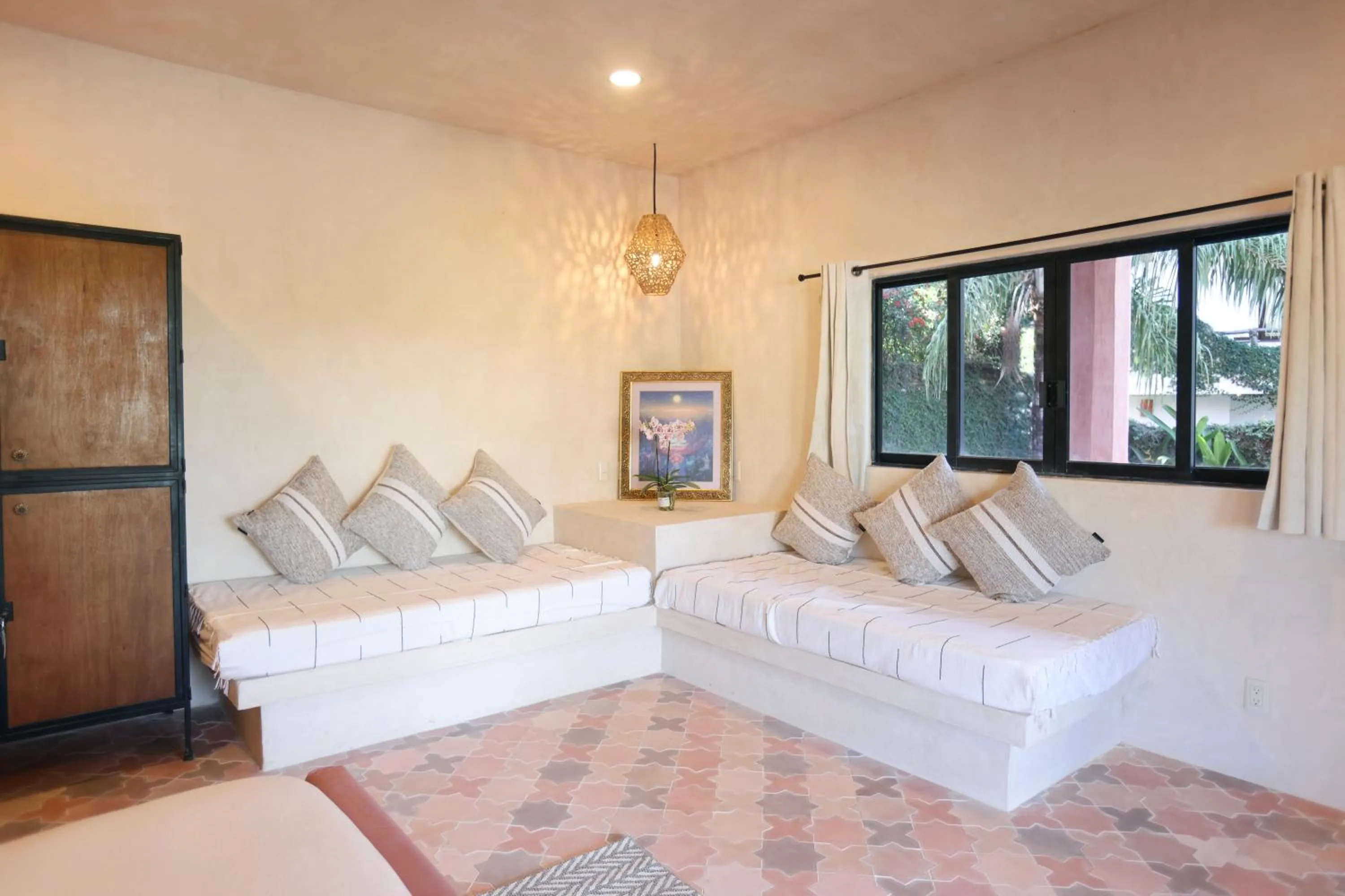 Bed in Nomada Wellness Hotel