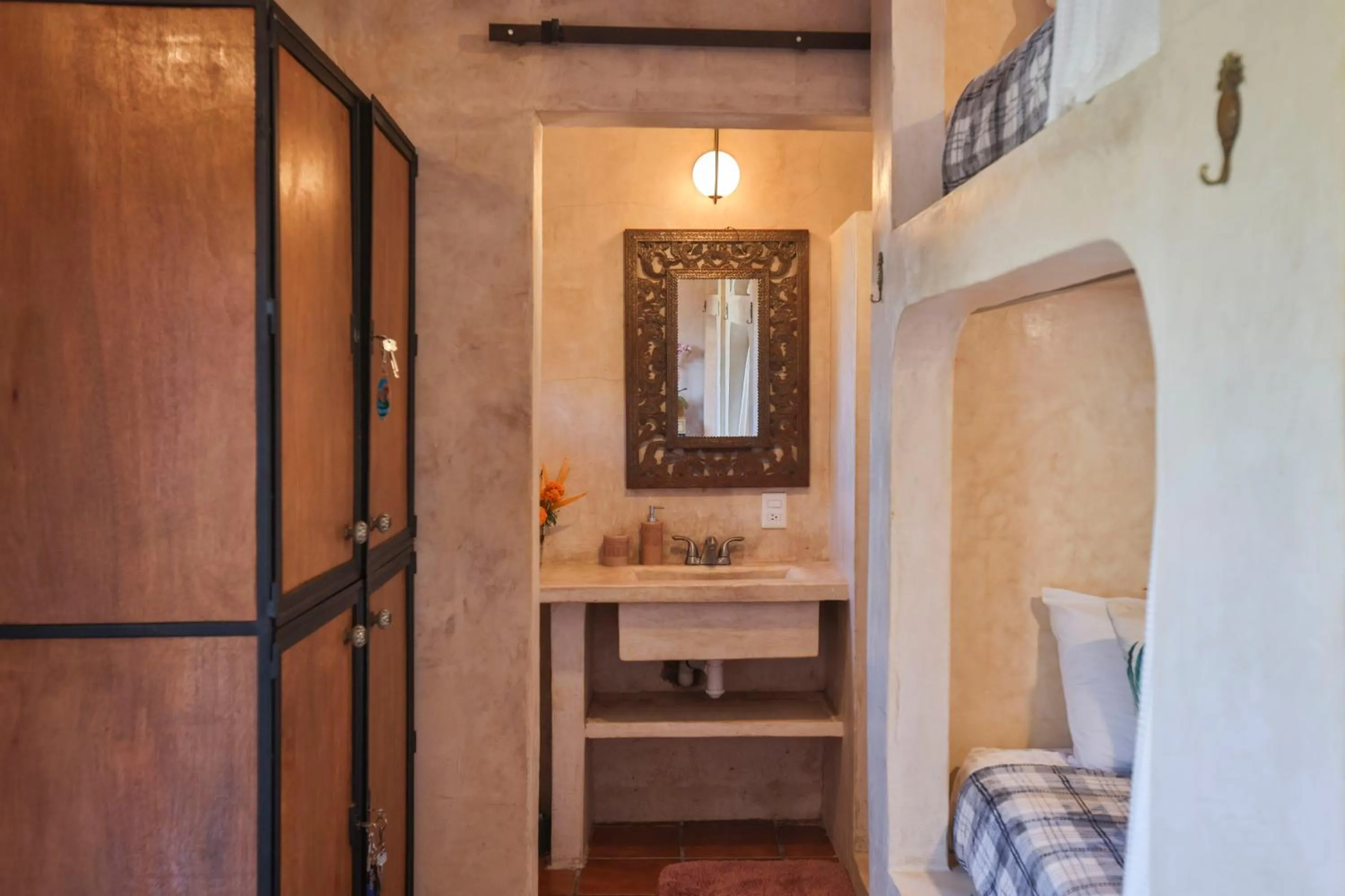 Bathroom, Bed in Nomada Wellness Hotel