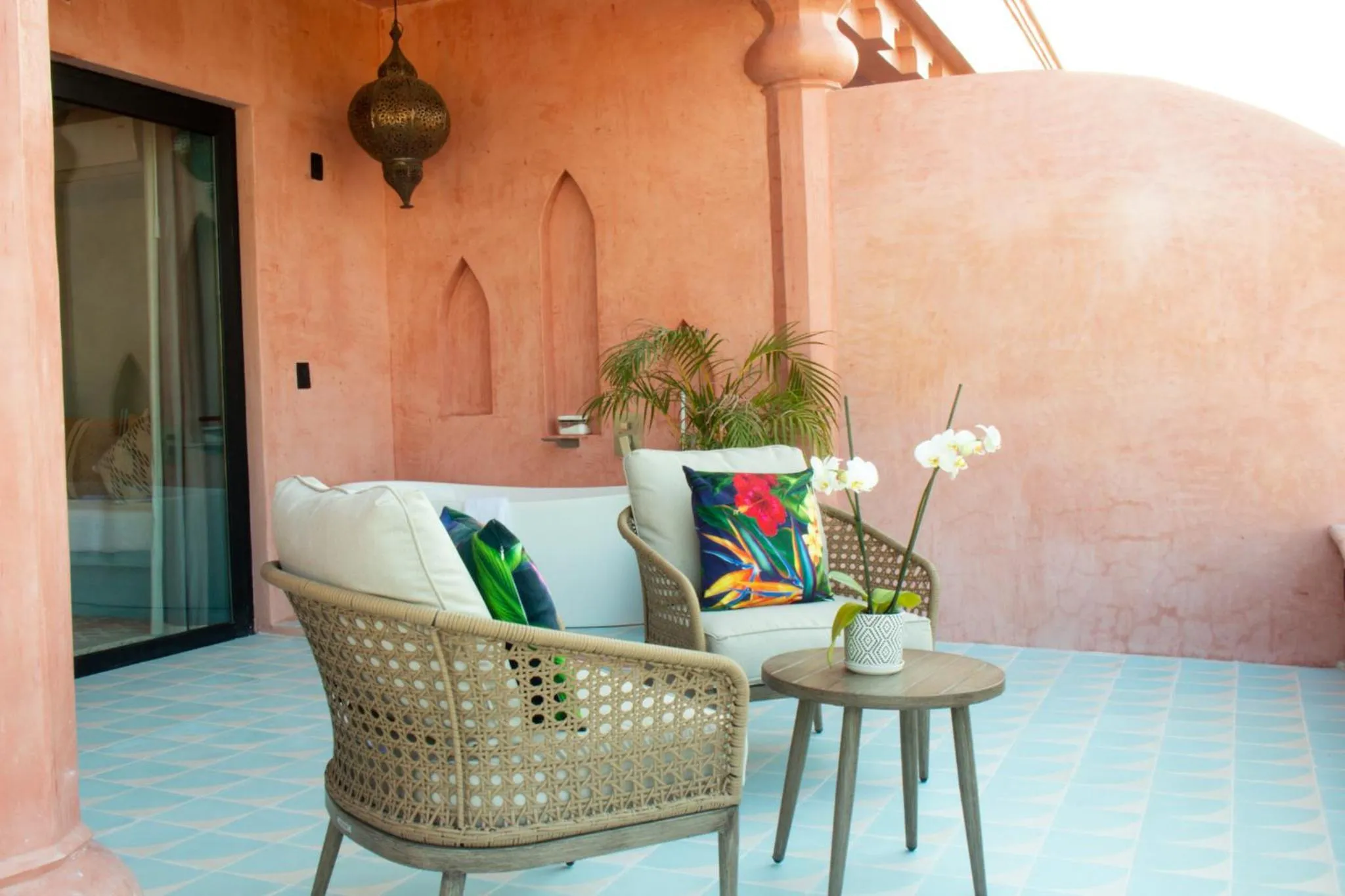 Balcony/Terrace in Nomada Wellness Hotel