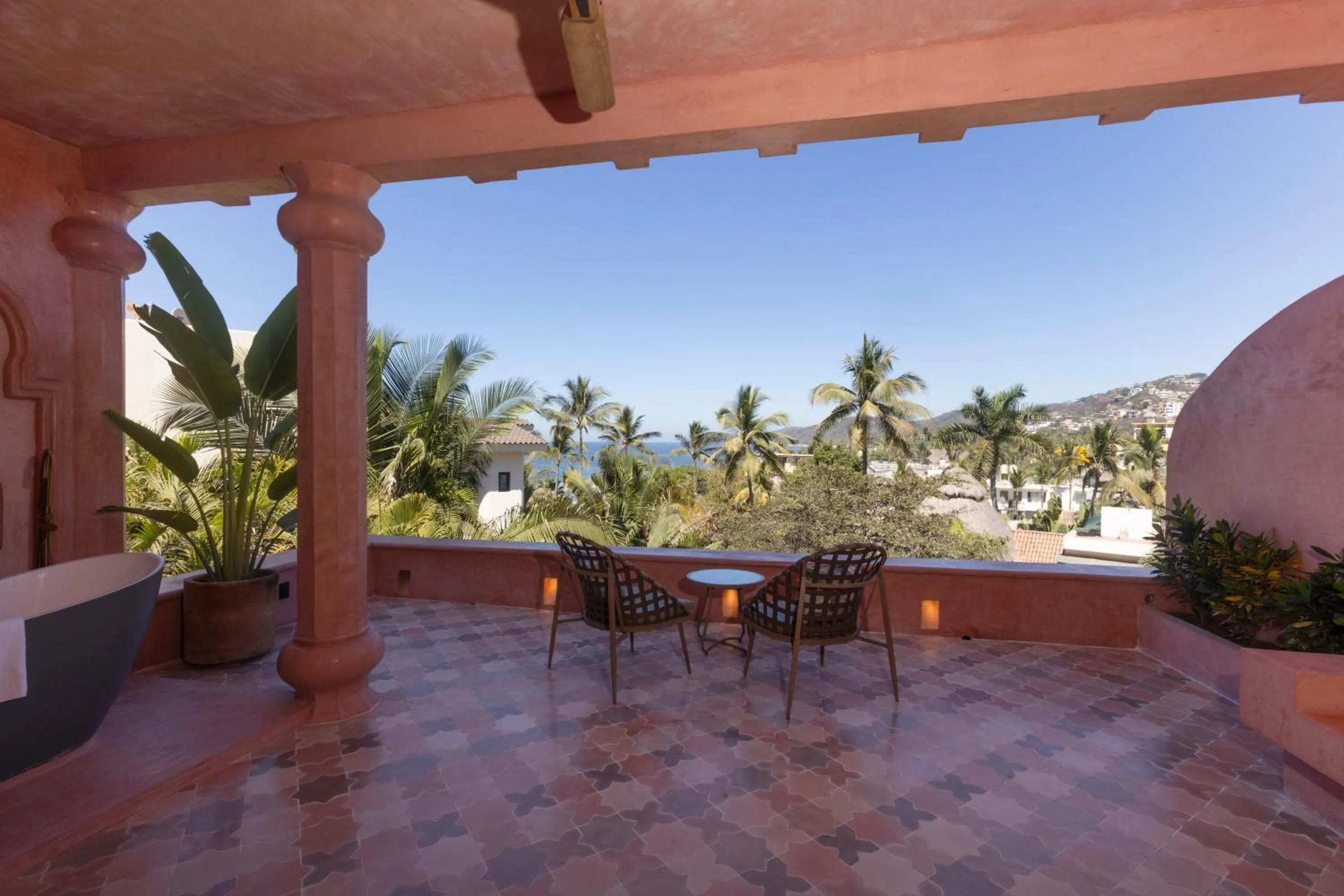 Balcony/Terrace in Nomada Wellness Hotel