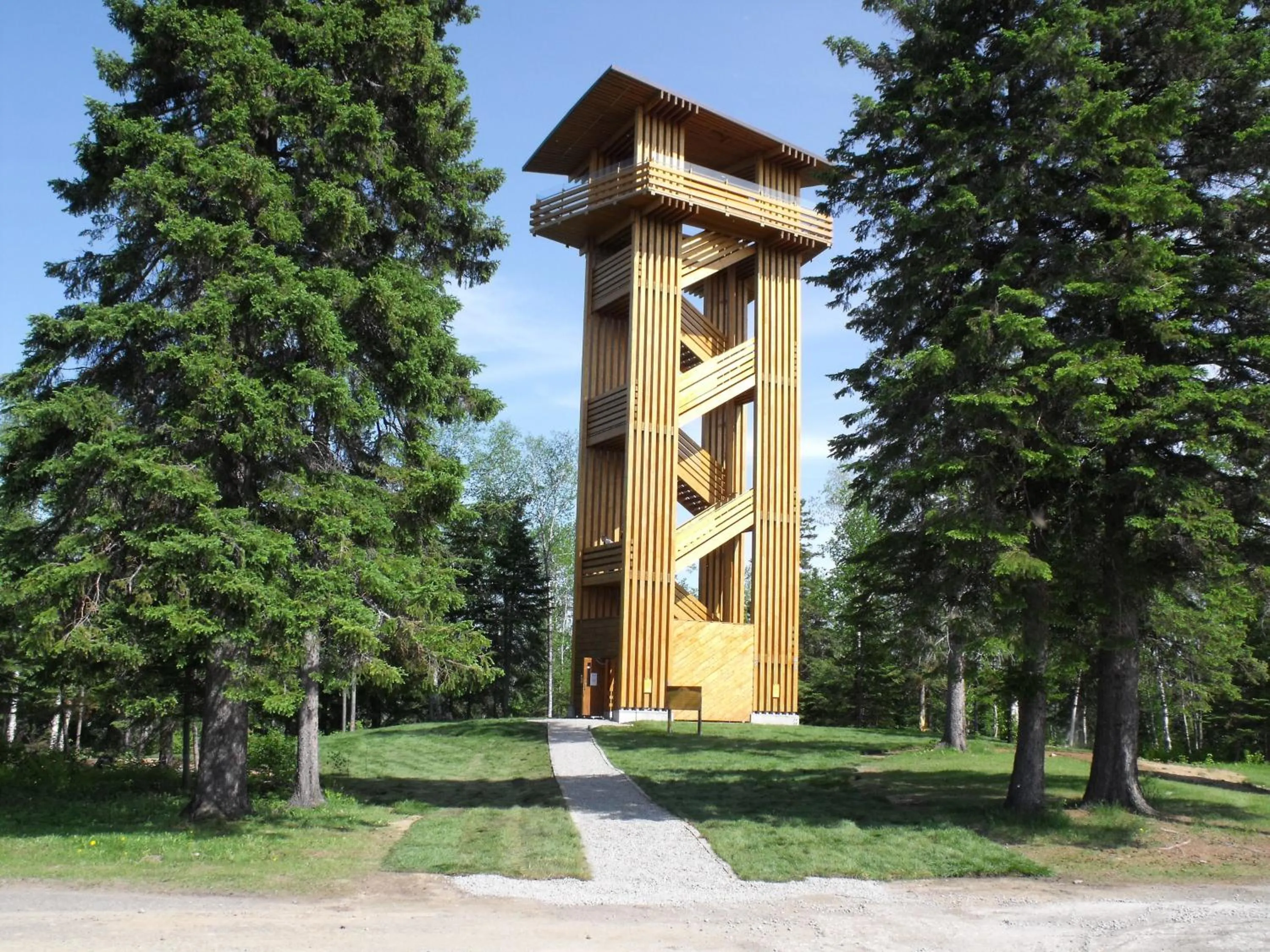 Bird's eye view in Ermitage Saint-Antoine