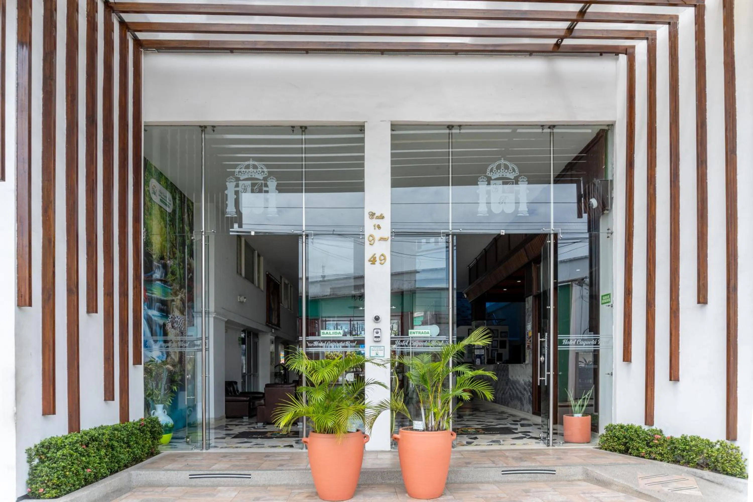 Facade/entrance in Hotel Caquetá Real HSC
