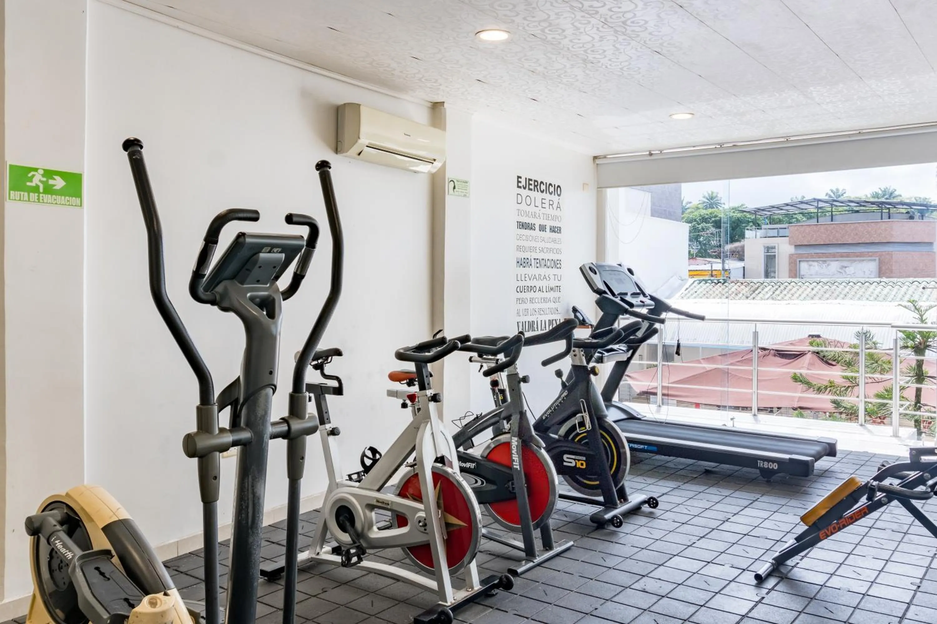 Fitness centre/facilities in Hotel Caquetá Real HSC