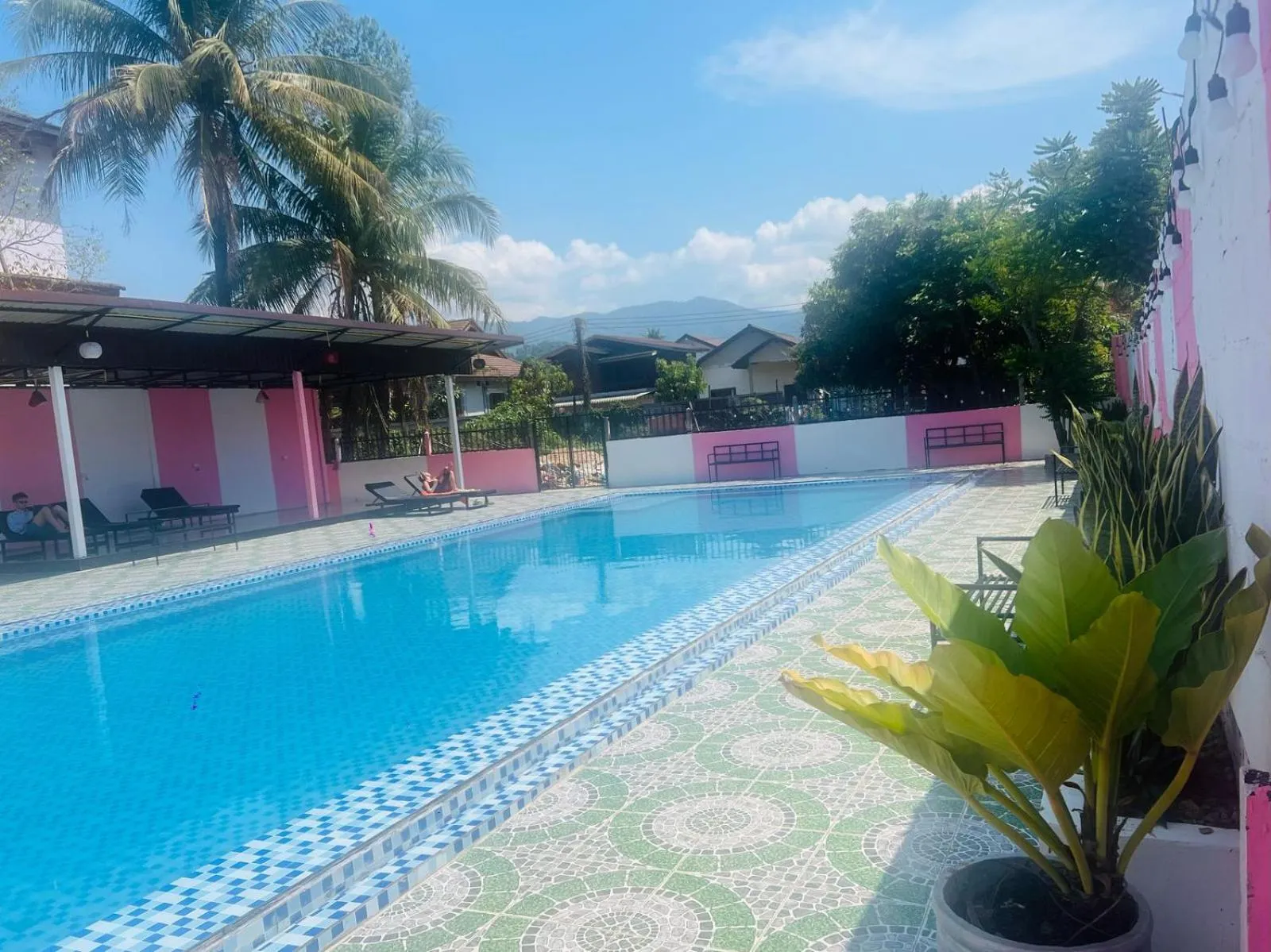 Patio in Khampaseuth Hotel