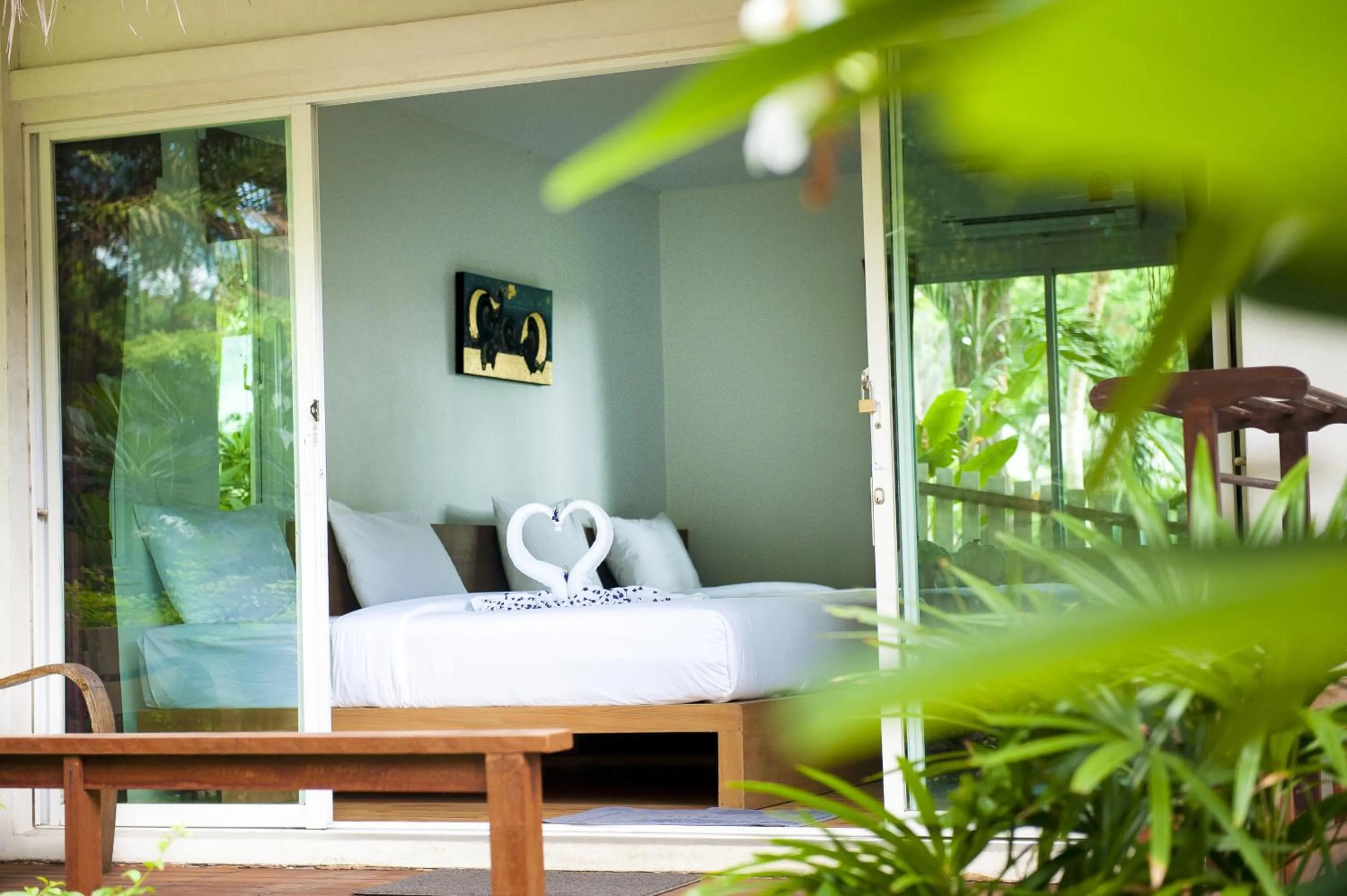 Bed in Larissa Samed resort