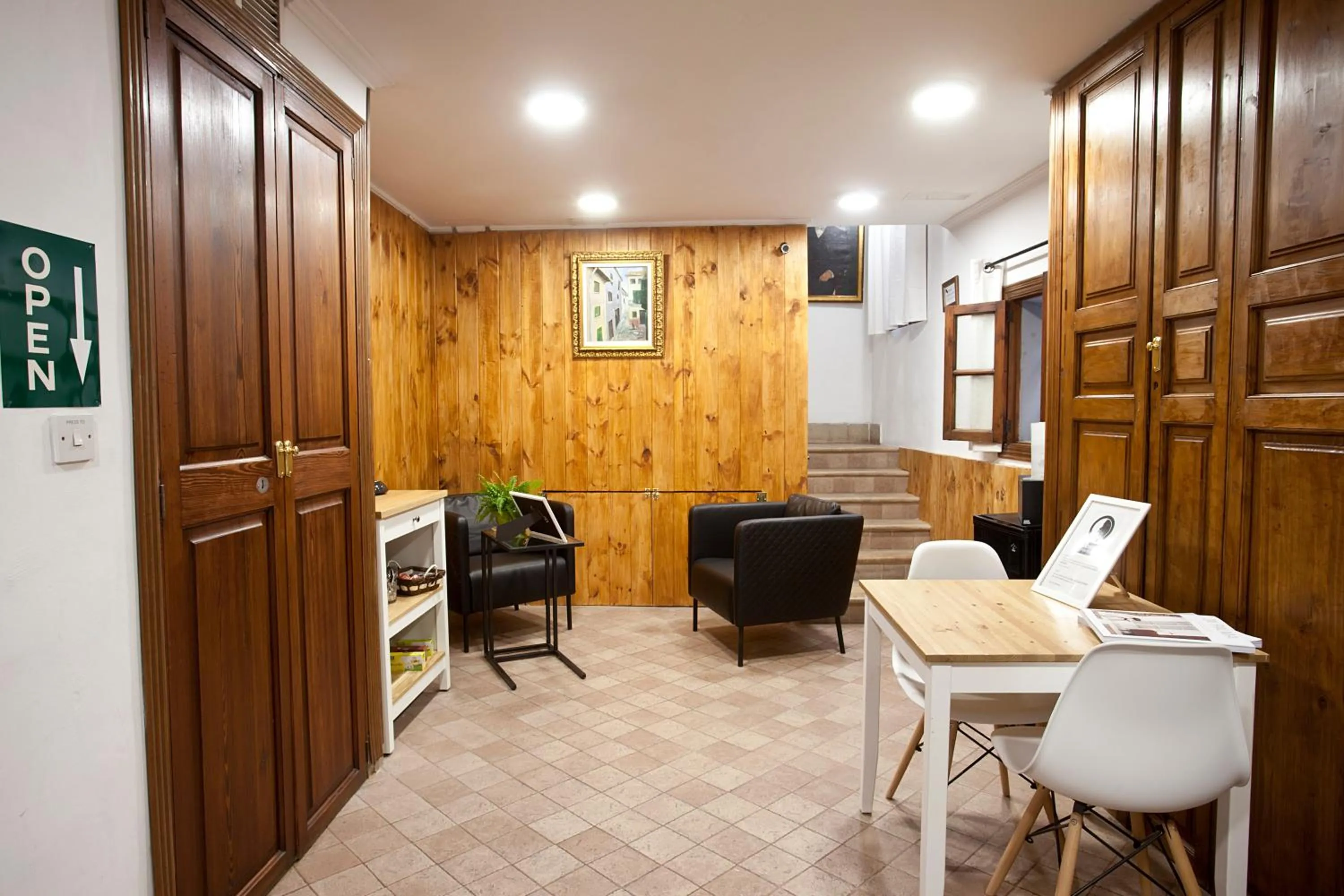 Lobby or reception in Turismo de Interior Ca Sa Padrina