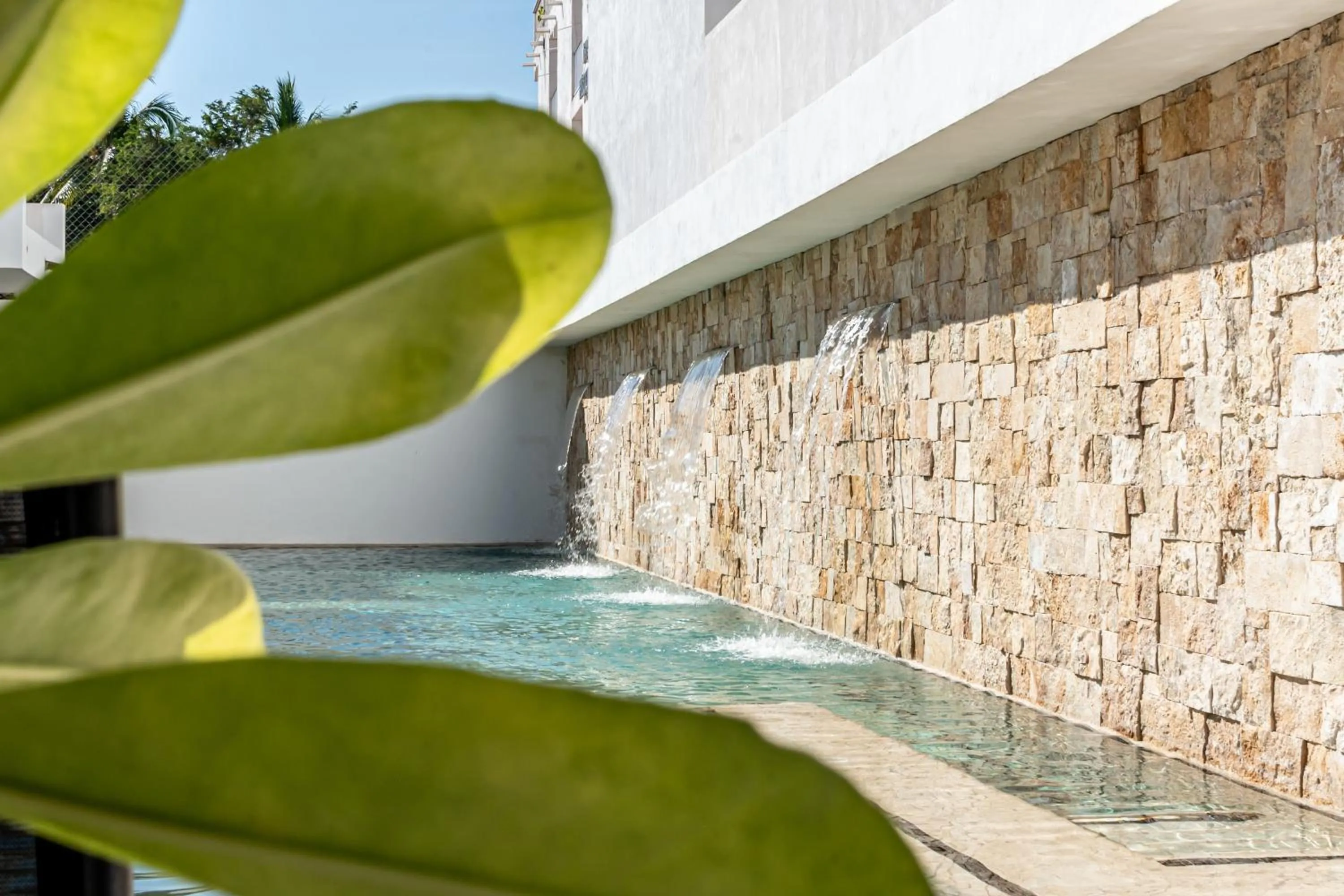 Swimming pool in Safiro Suites Guayabitos Apartments - Adults Only