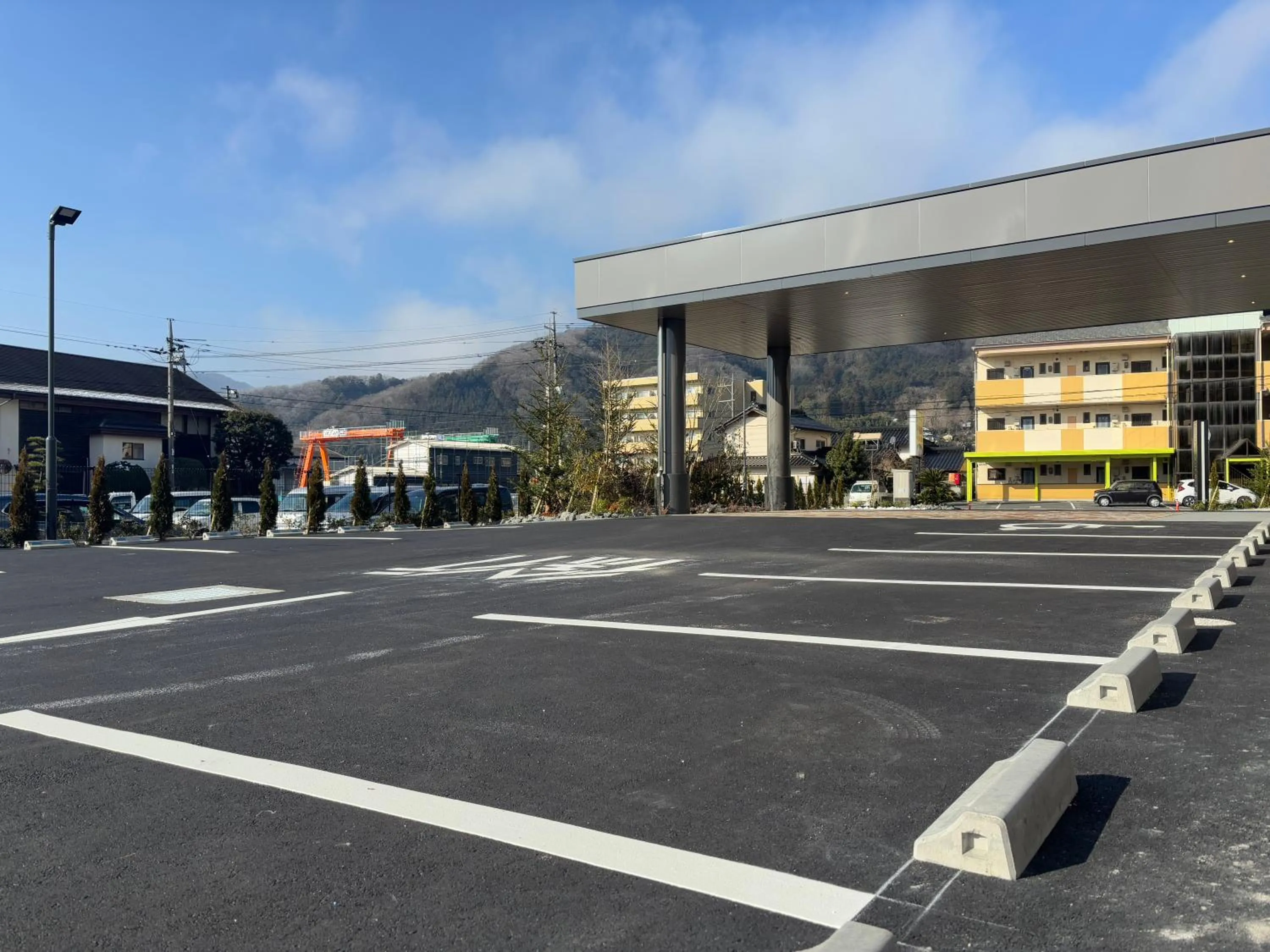 Parking in Hotel Route Inn Okayama Maniwa