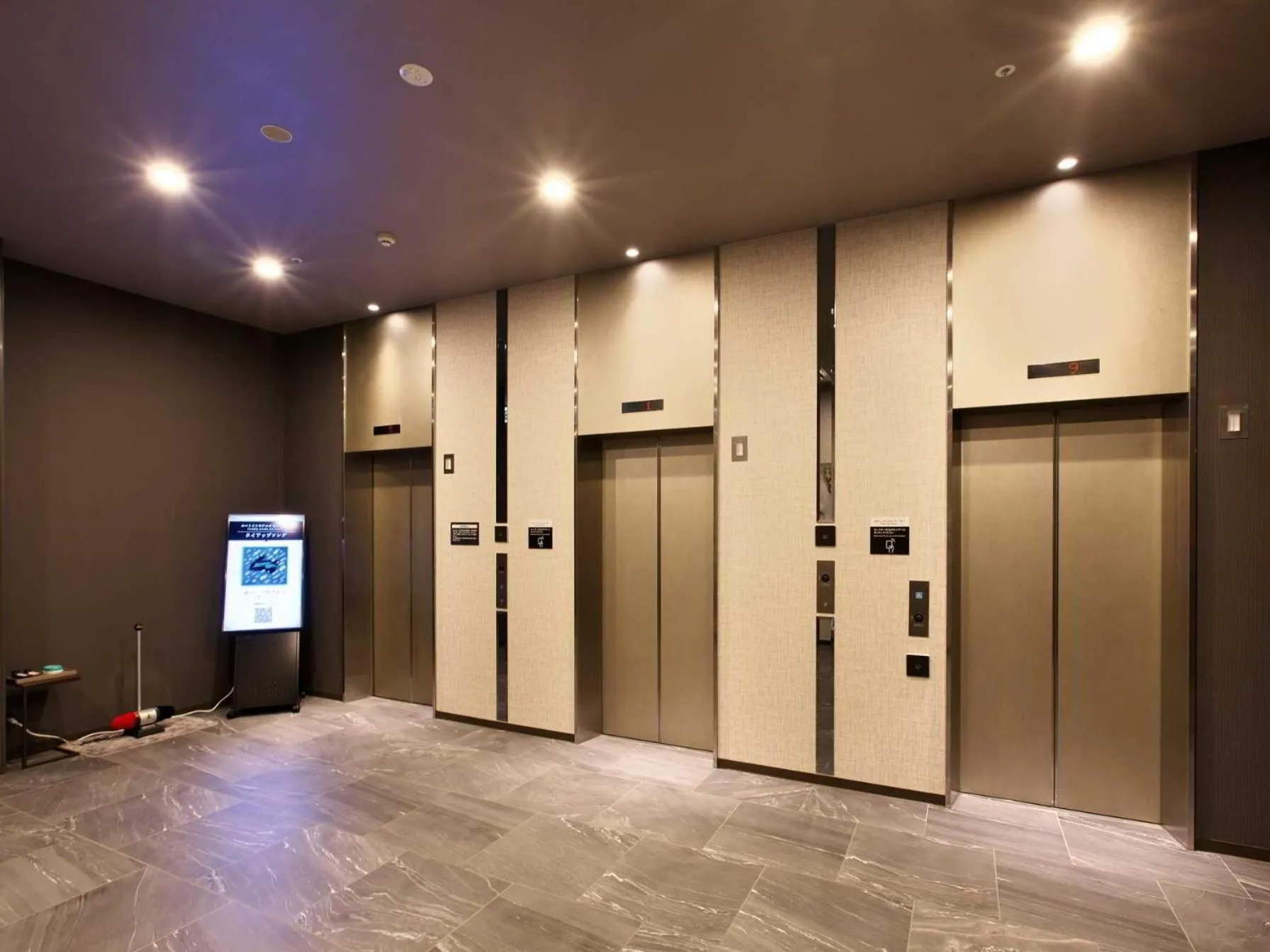 elevator in Hotel Route Inn Grand Fukushima Ekimae Higashiguchi