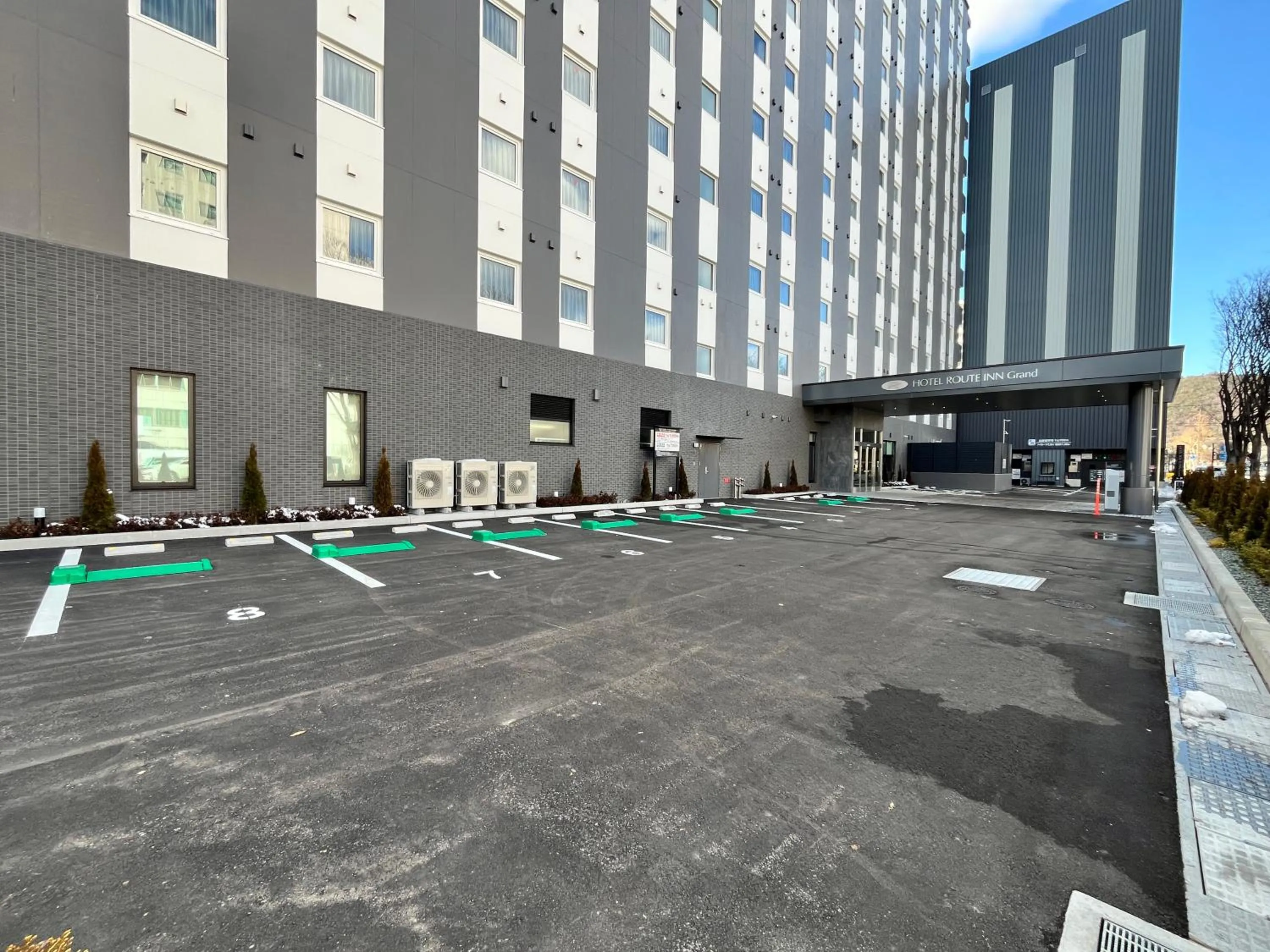 Parking in Hotel Route Inn Grand Fukushima Ekimae Higashiguchi