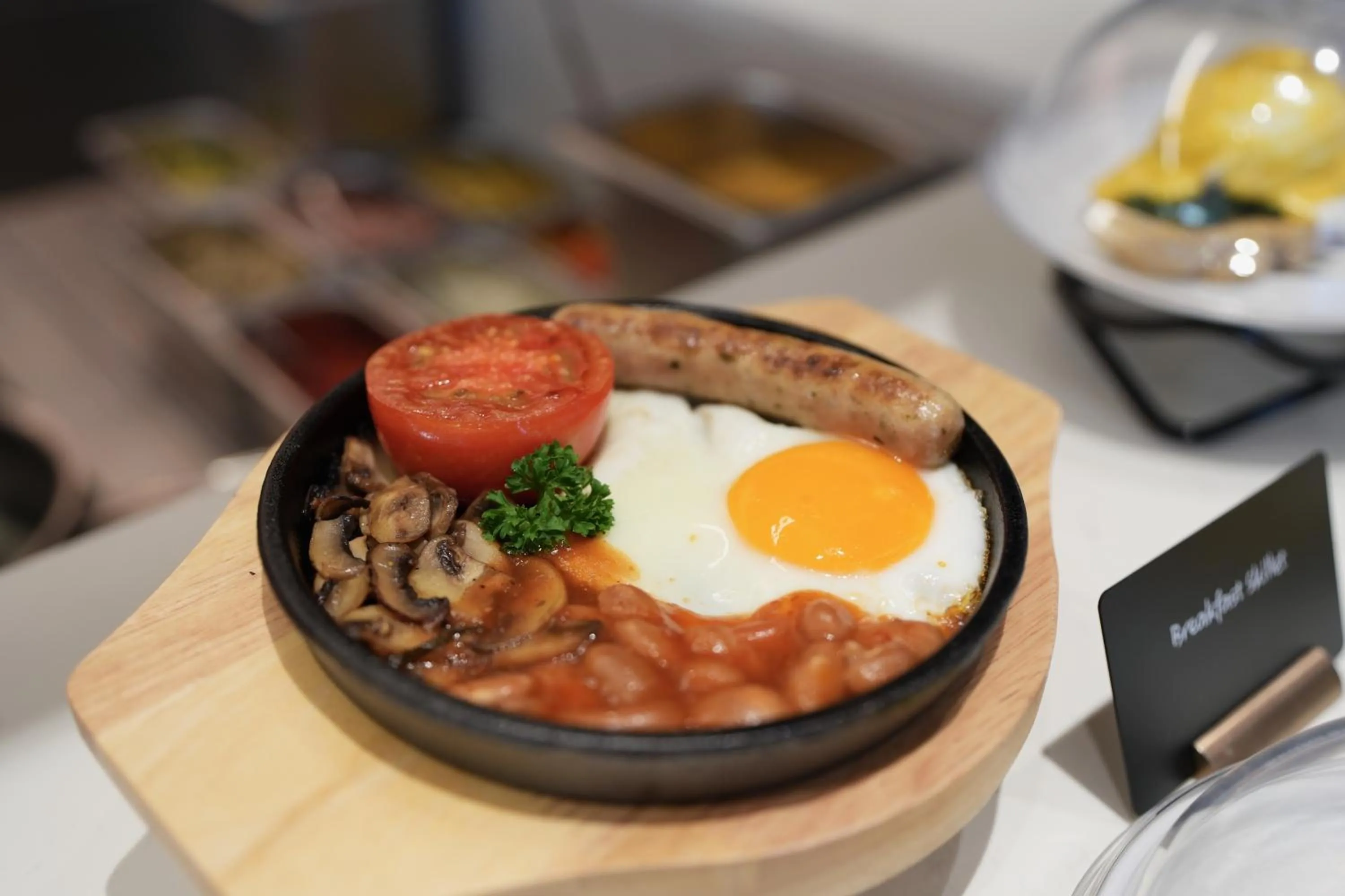 Breakfast in Grande Centre Point Lumphini Bangkok