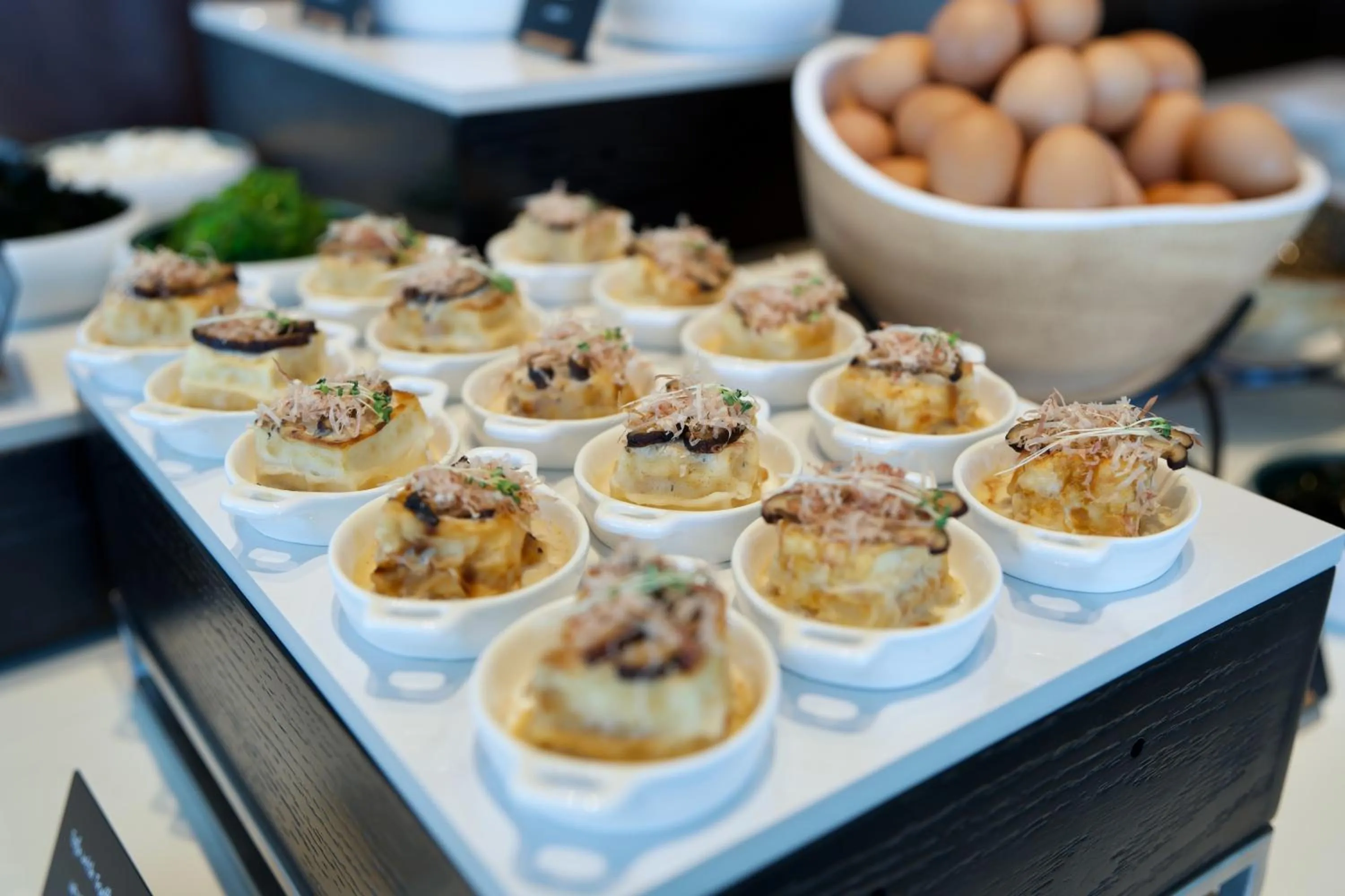 Buffet breakfast in Grande Centre Point Lumphini Bangkok