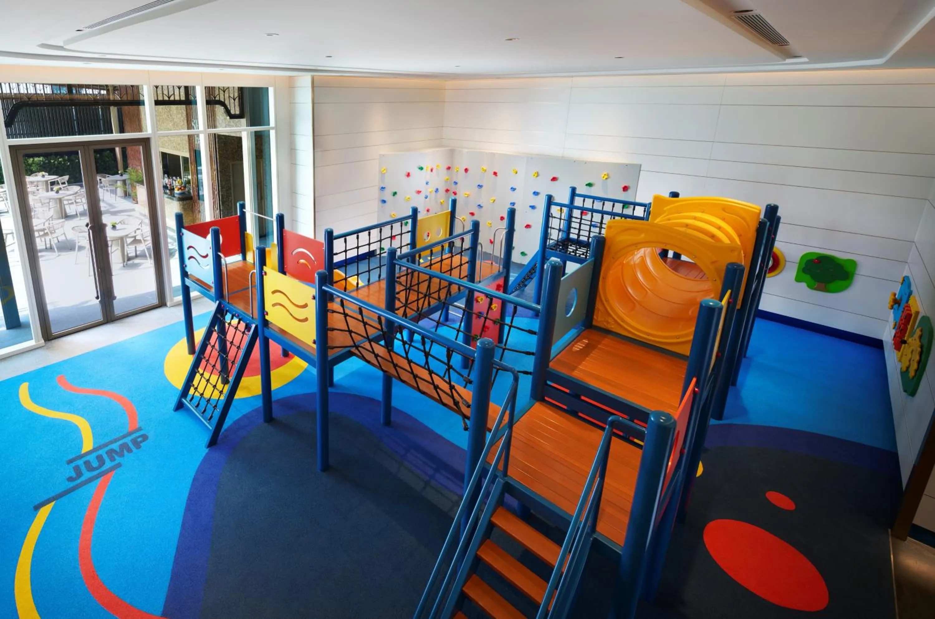 Children play ground in Grande Centre Point Lumphini Bangkok