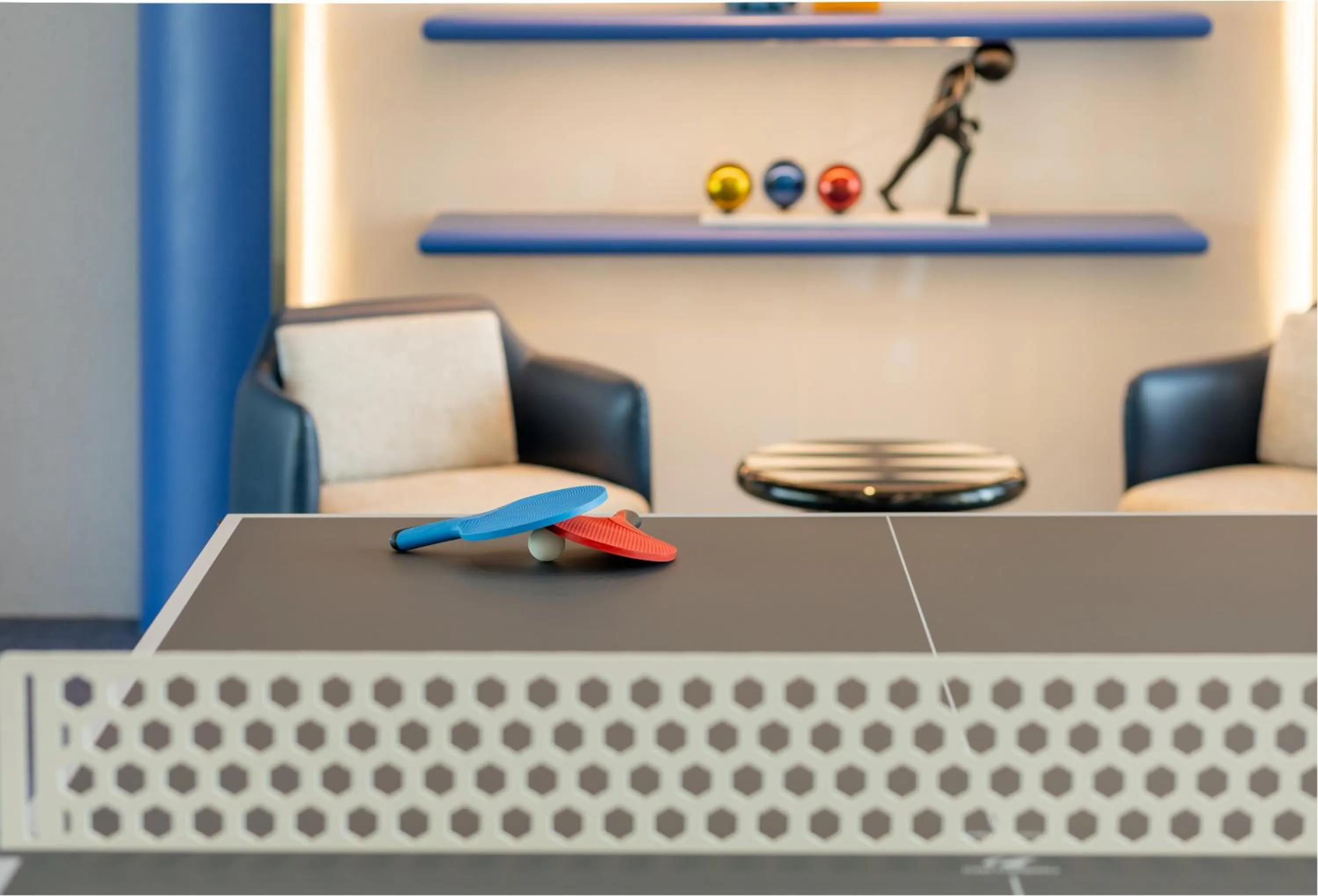 Game Room in Grande Centre Point Lumphini Bangkok