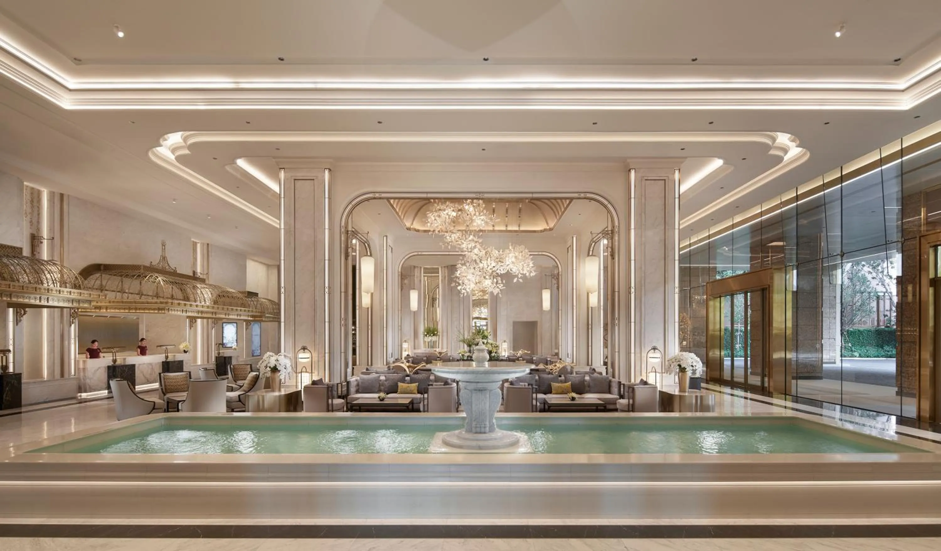 Lobby or reception in Grande Centre Point Lumphini Bangkok