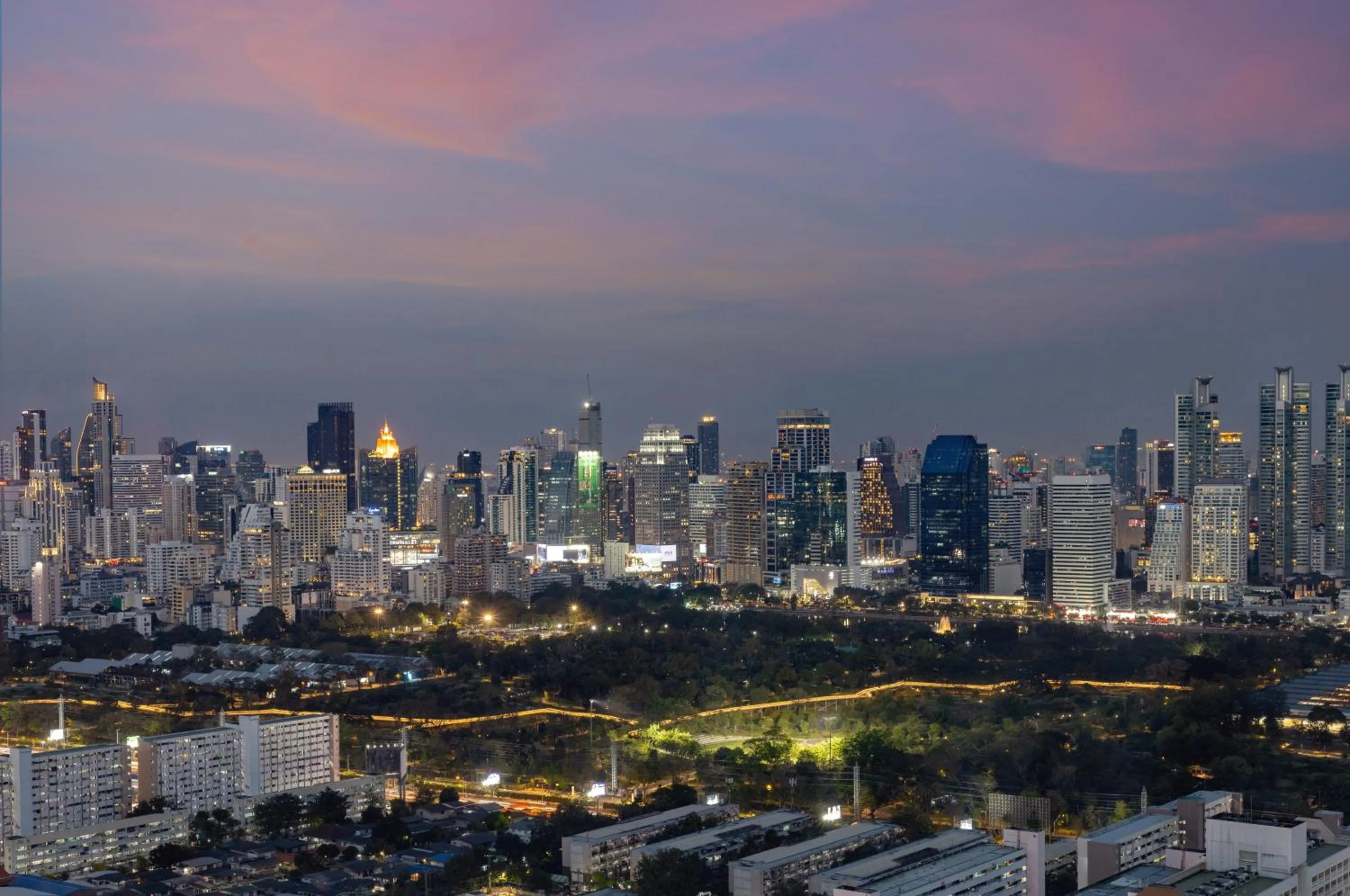 View (from property/room) in Grande Centre Point Lumphini Bangkok