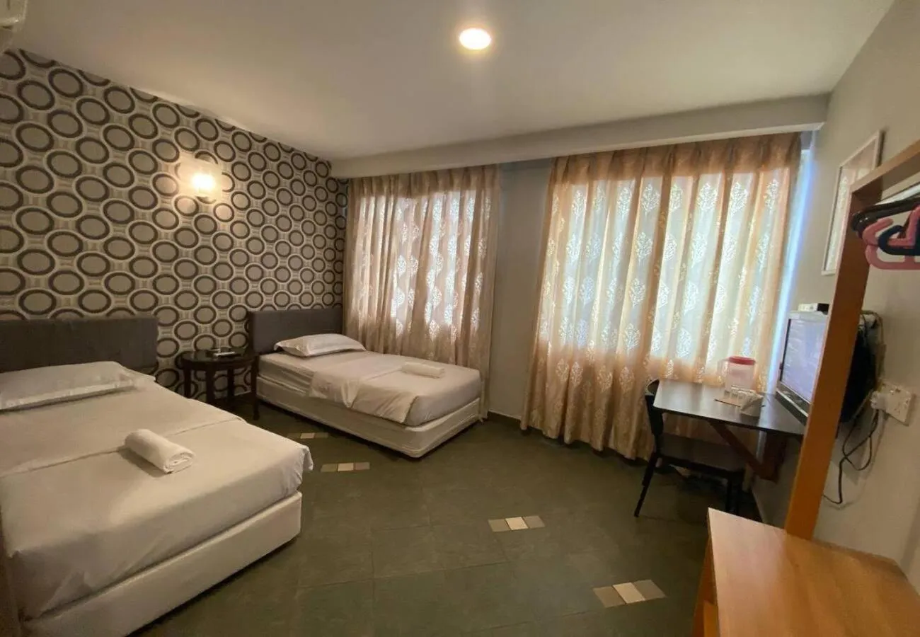 Bed in Hotel Harbour Inn