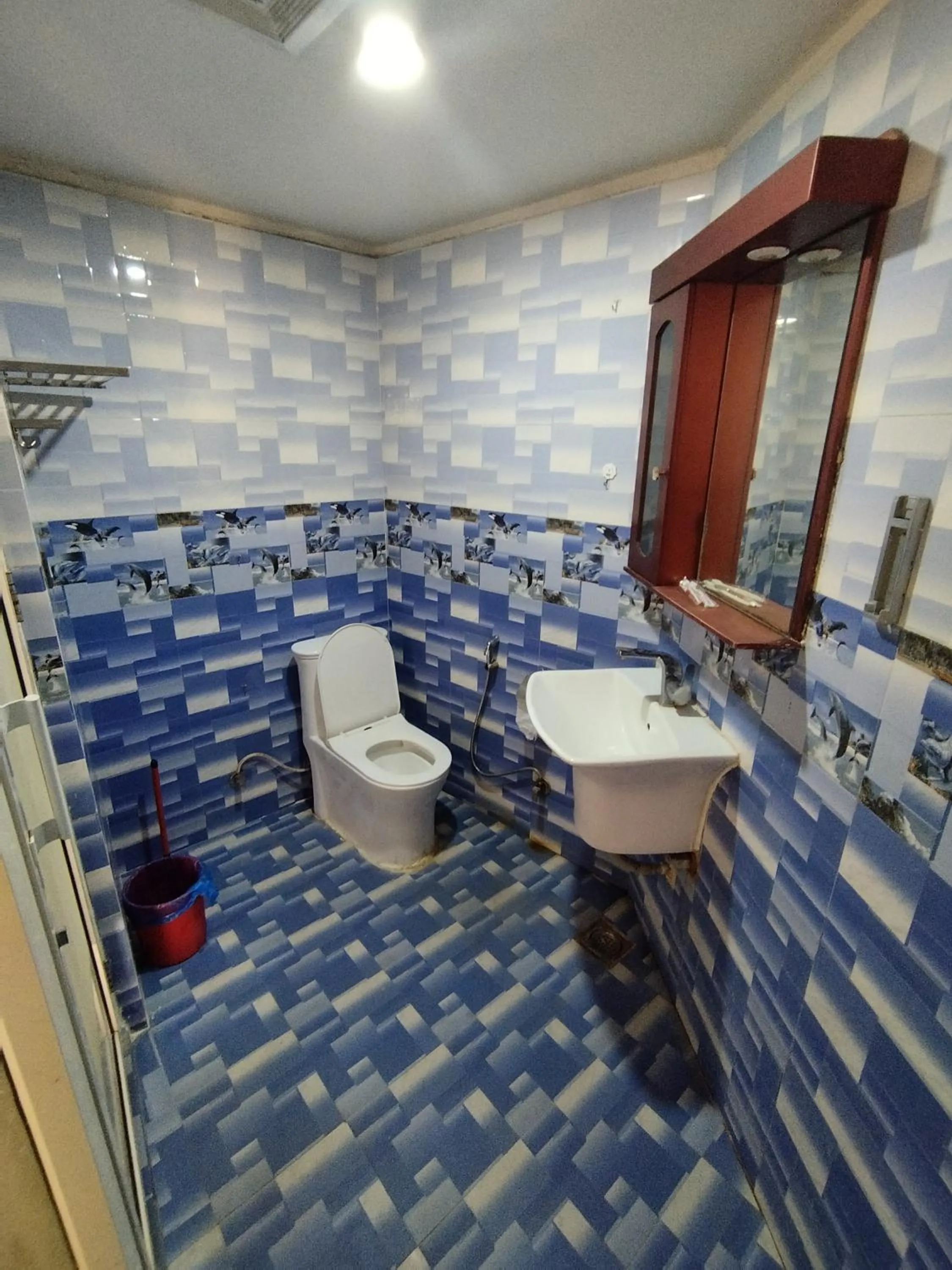 Toilet in Hotel De Universal