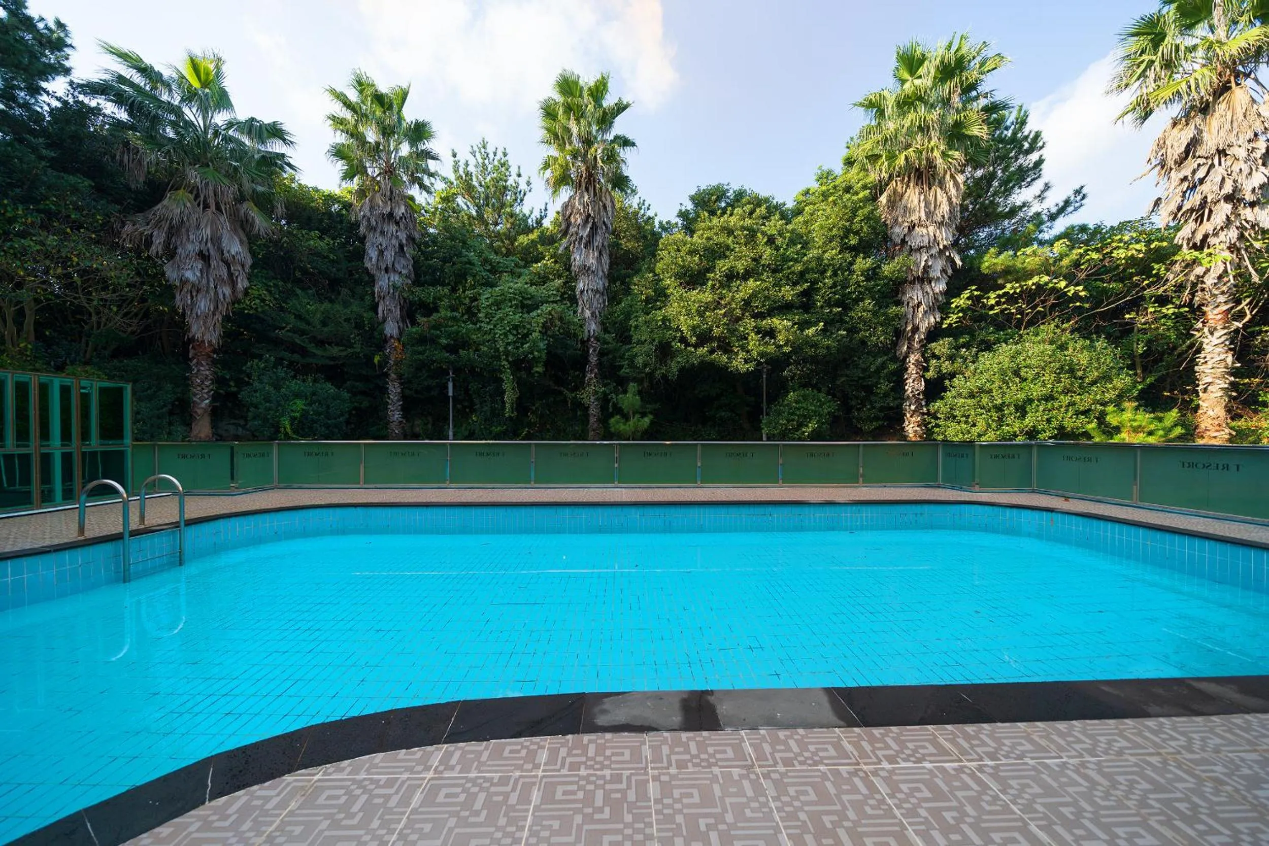 Swimming pool in FromH T Resort Jeju Seongsan