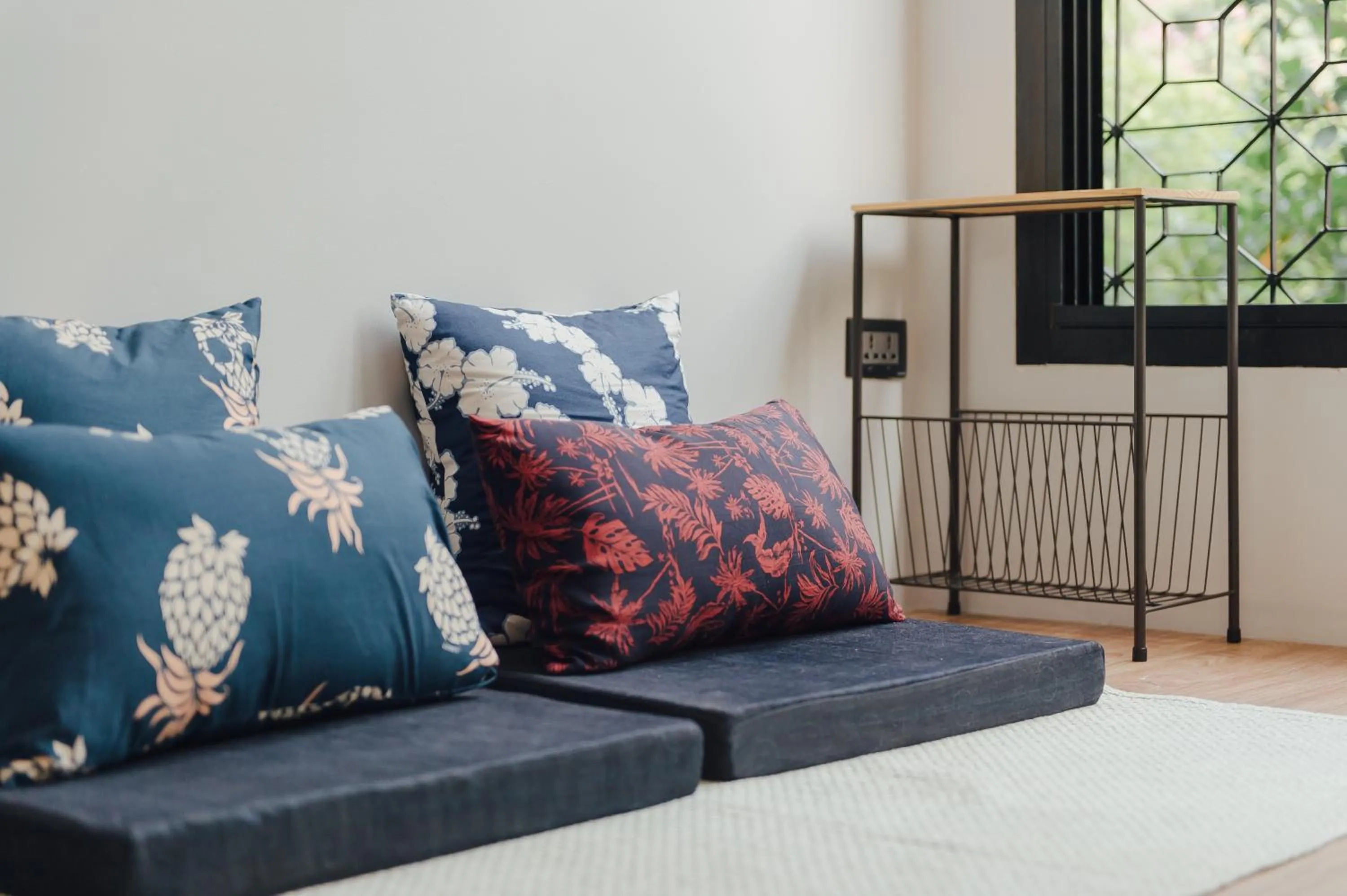 Bedroom in The Yard Bangkok Hostel