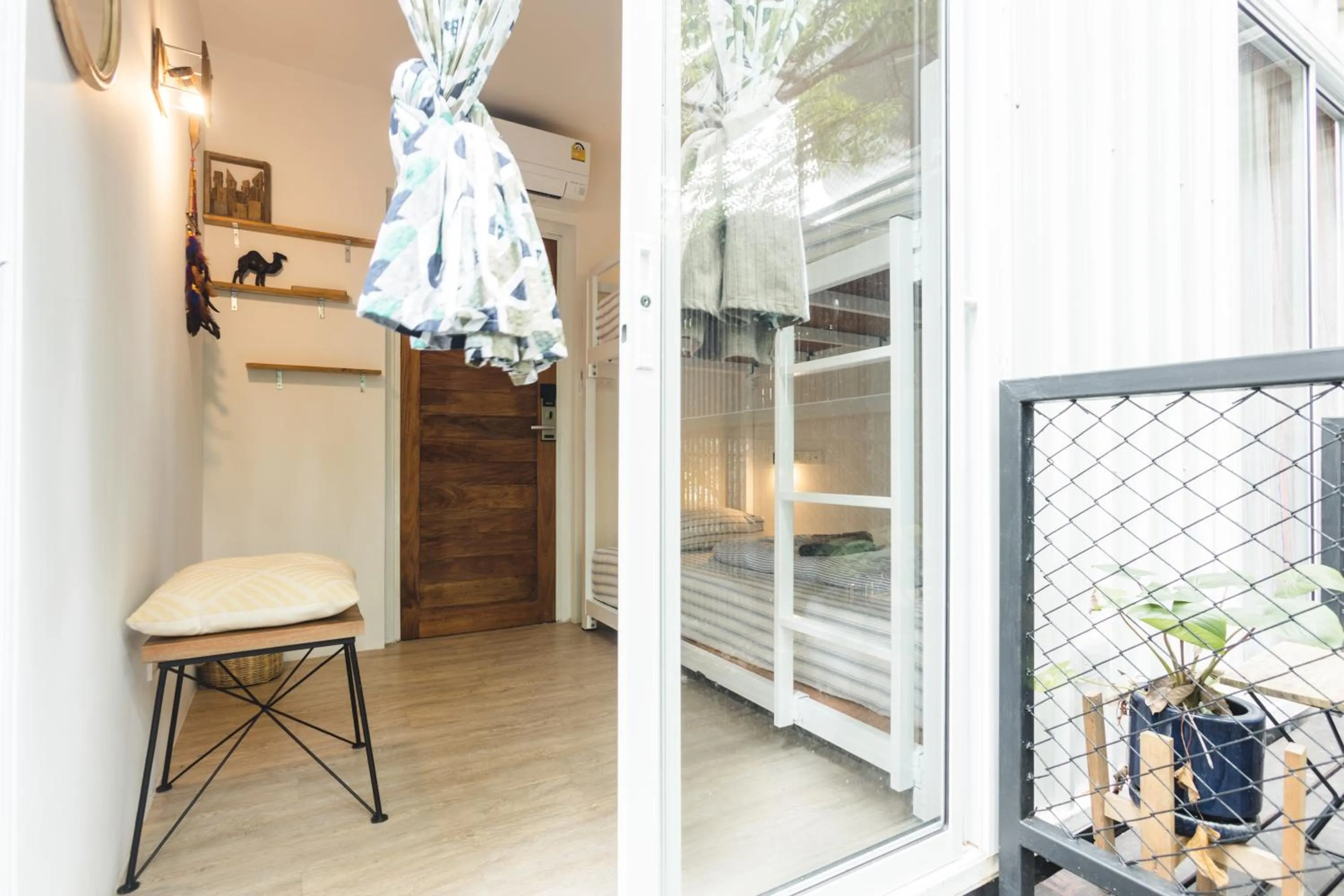 Bed in The Yard Bangkok Hostel