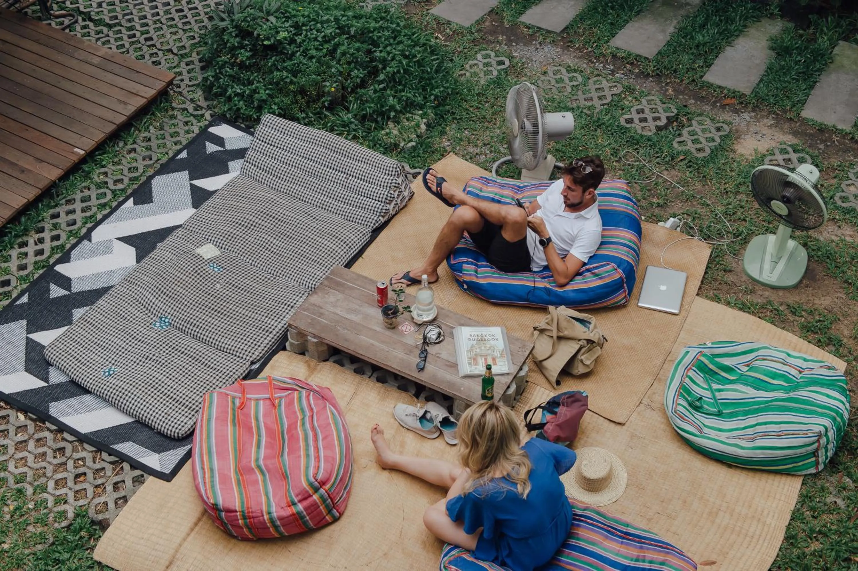 Natural landscape in The Yard Bangkok Hostel