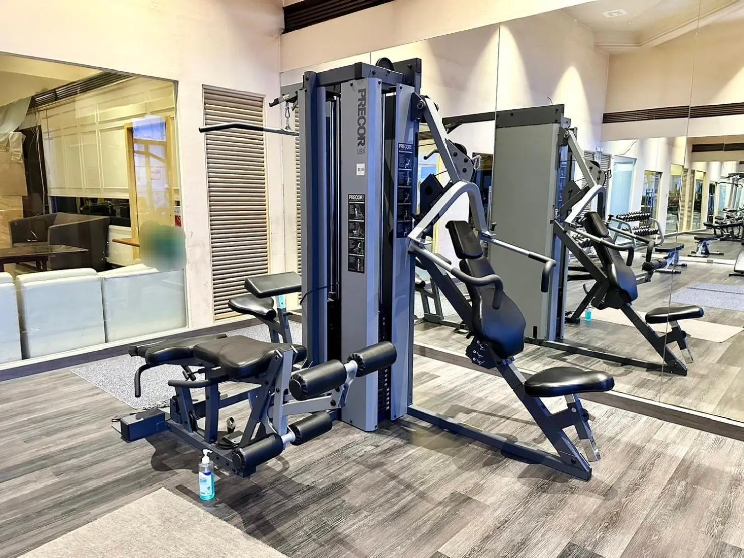 Fitness centre/facilities in Grace Hotel