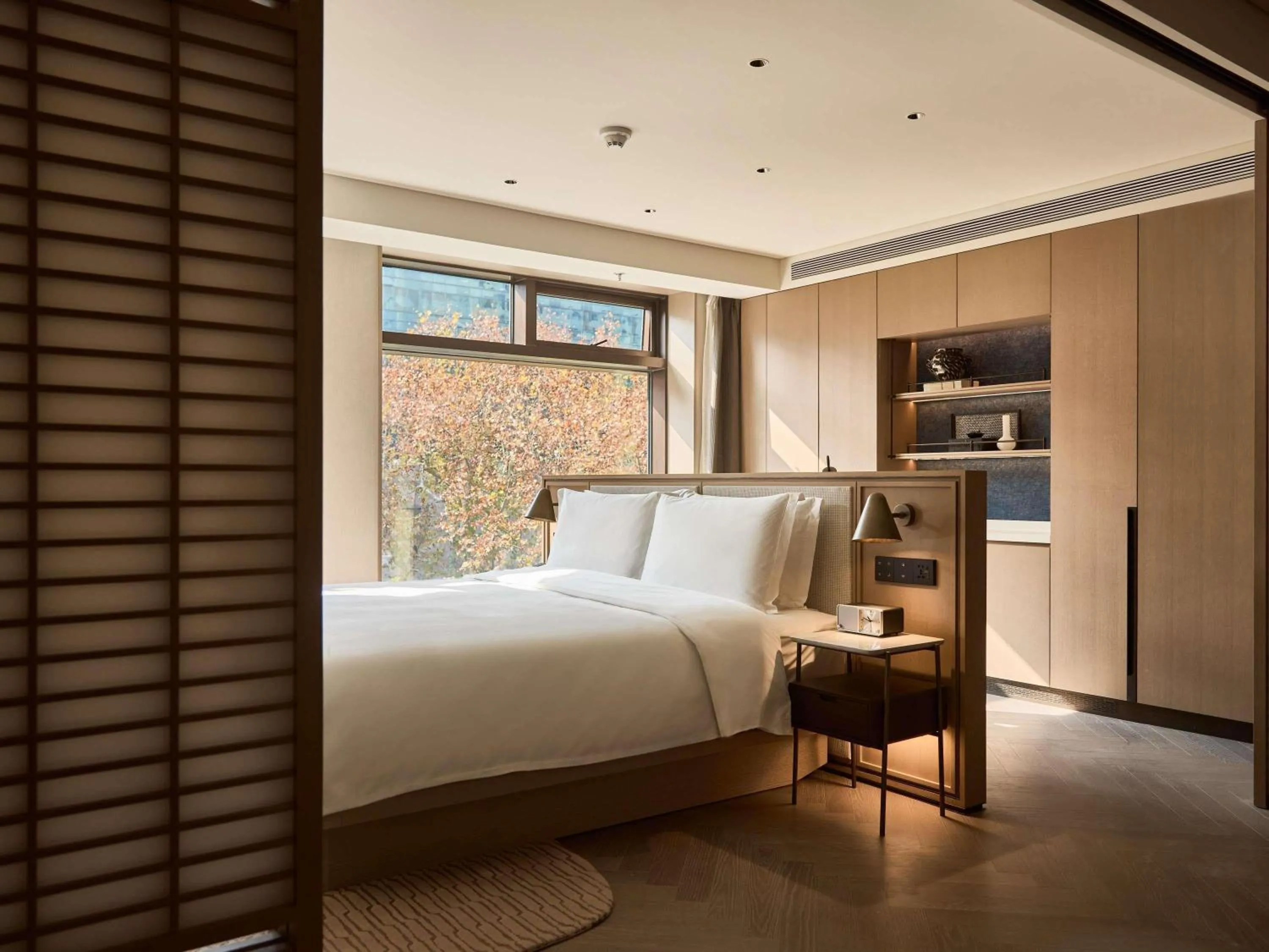 Bedroom, Bed in Ming Hotel Nanjing - MGallery Collection