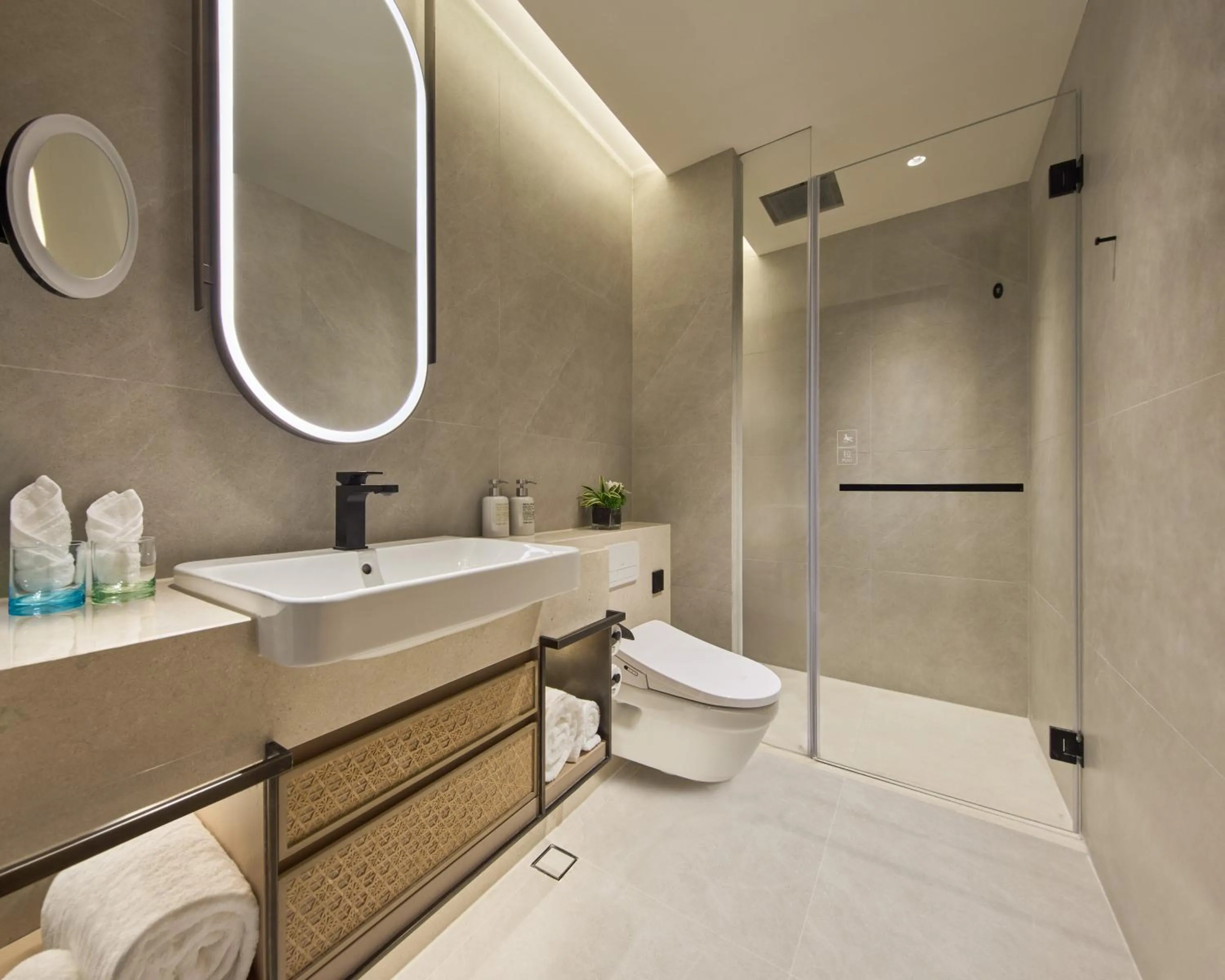 Bathroom in Ming Hotel Nanjing - MGallery Collection