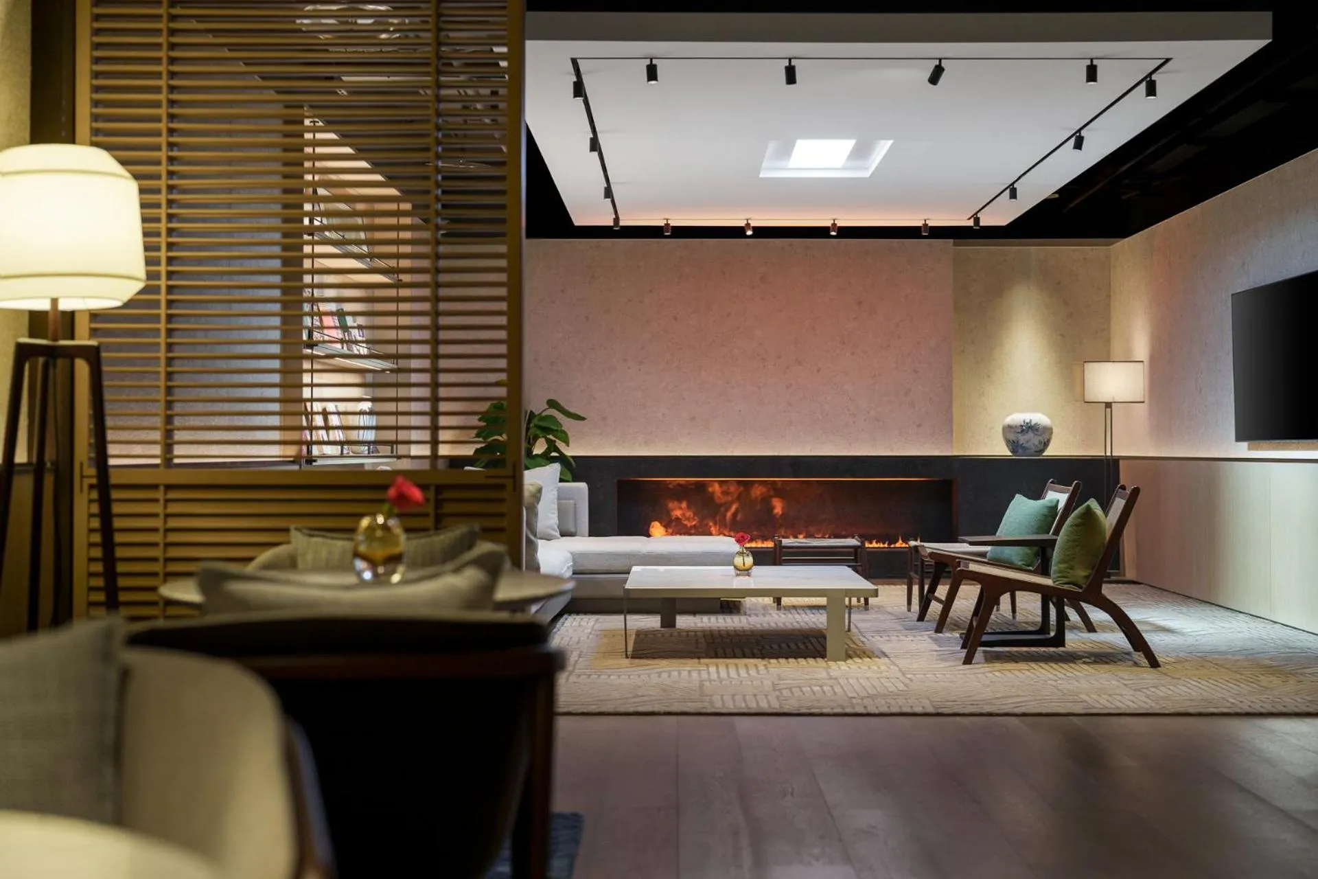 Seating area in Ming Hotel Nanjing - MGallery Collection