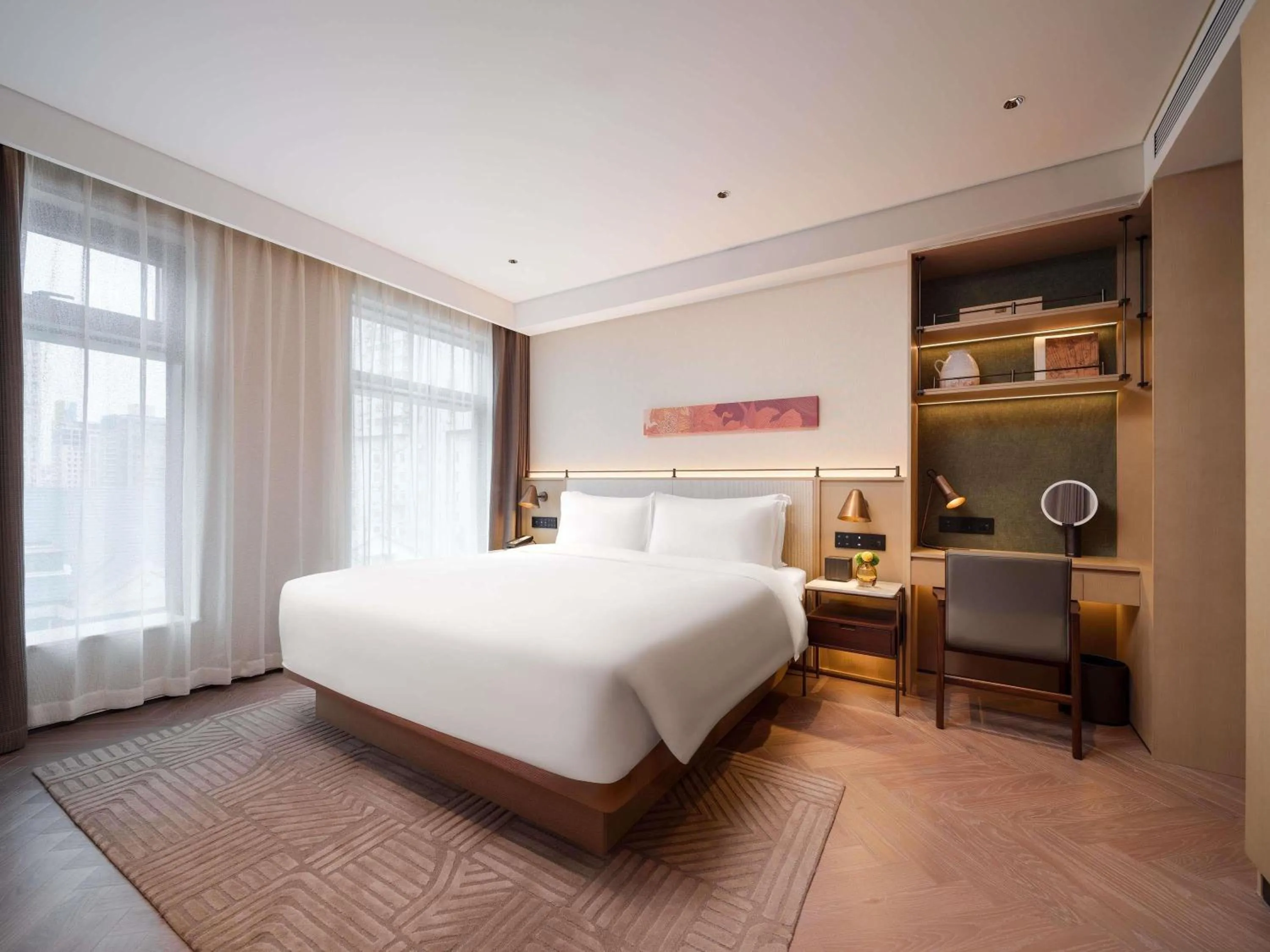Bedroom, Bed in Ming Hotel Nanjing - MGallery Collection