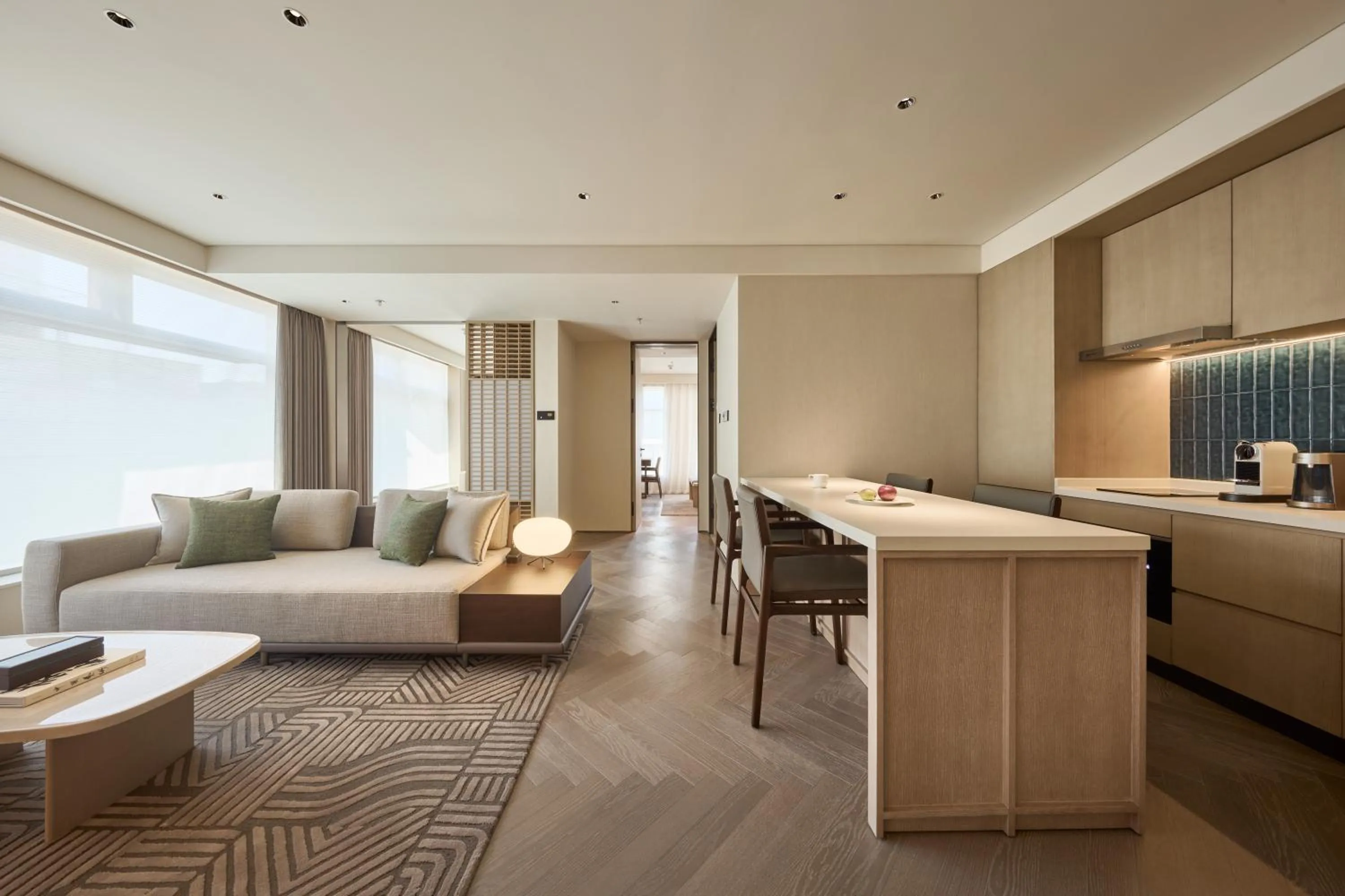 Living room in Ming Hotel Nanjing - MGallery Collection