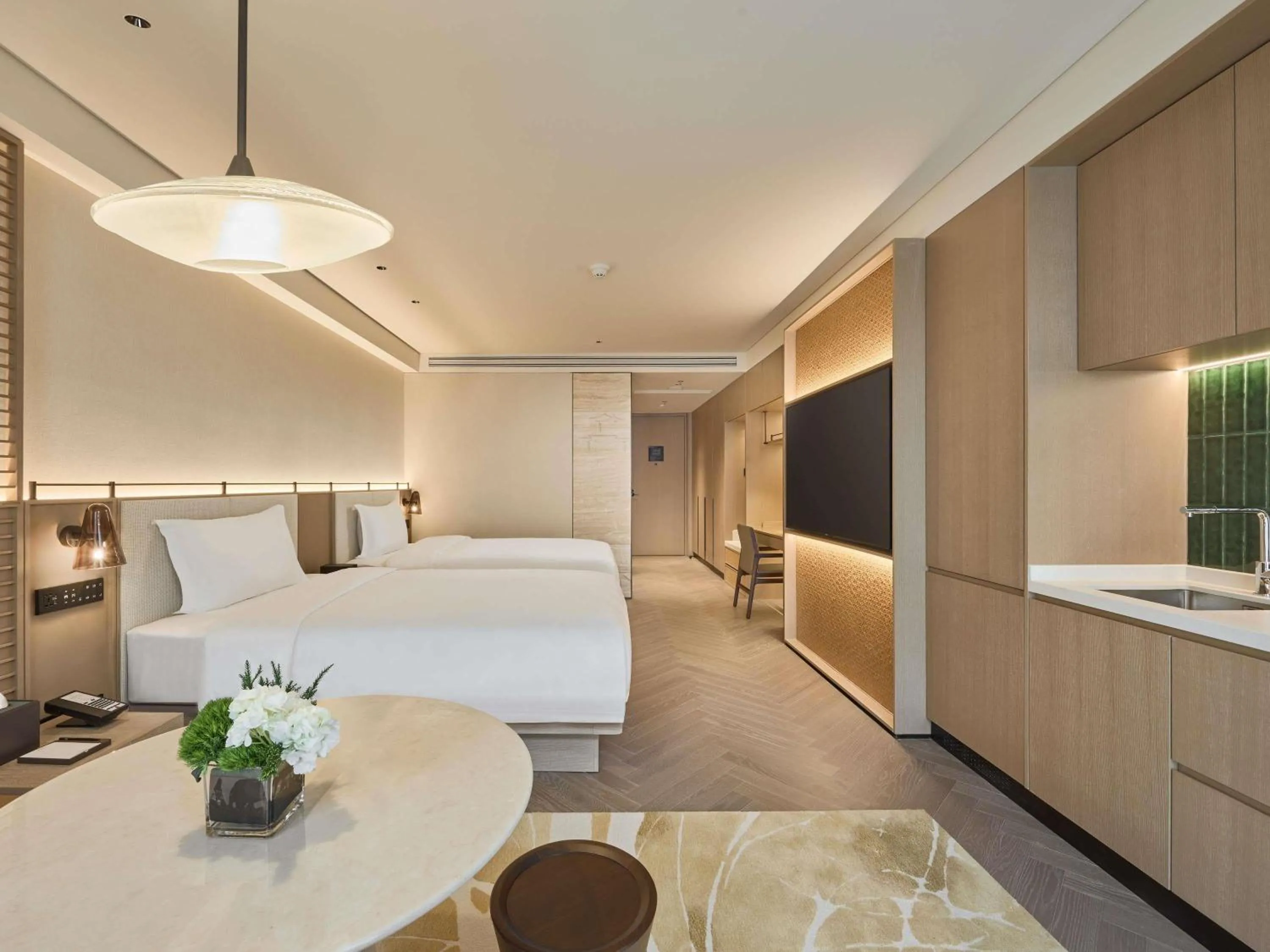 Bedroom, Bed in Ming Hotel Nanjing - MGallery Collection