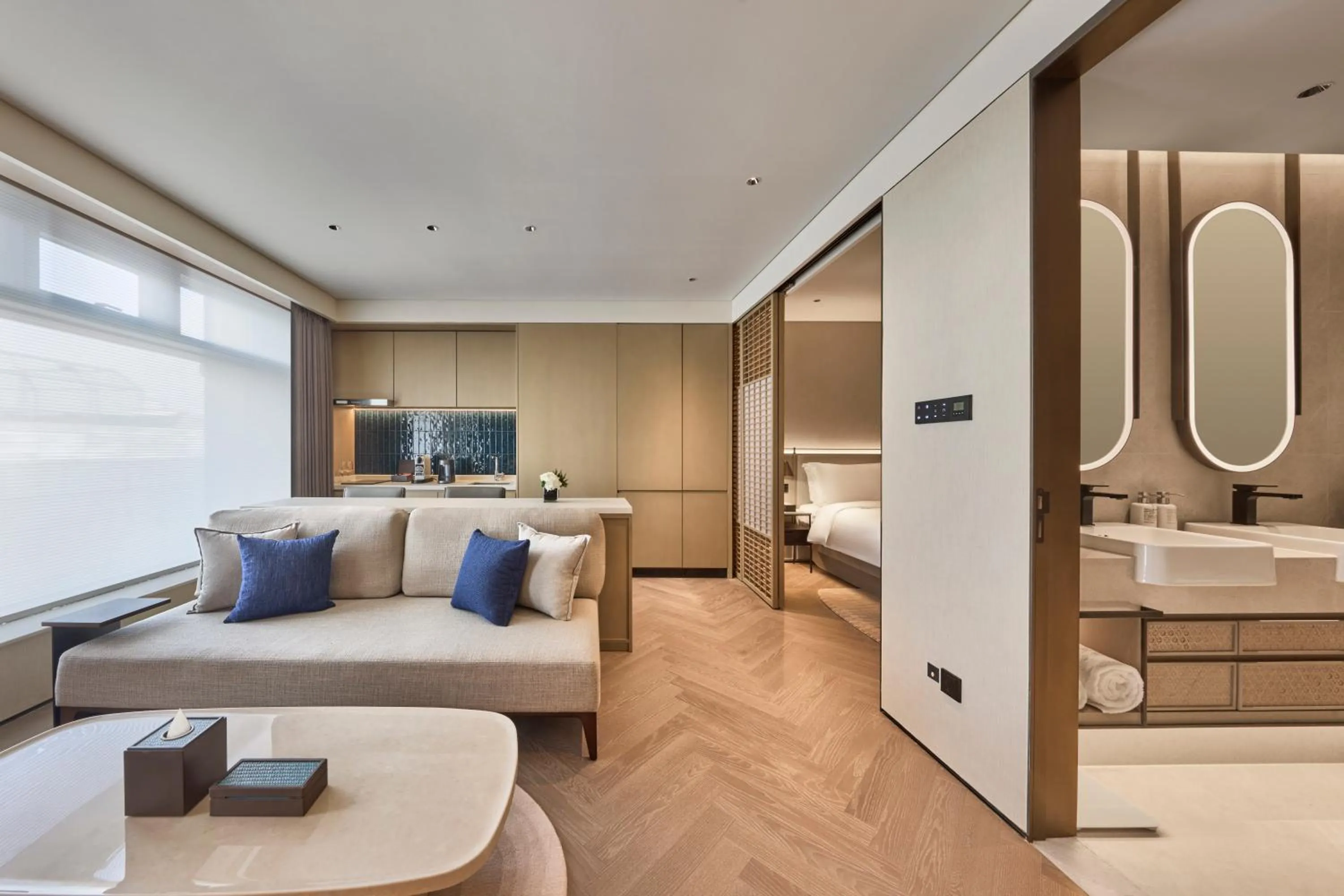 Living room in Ming Hotel Nanjing - MGallery Collection