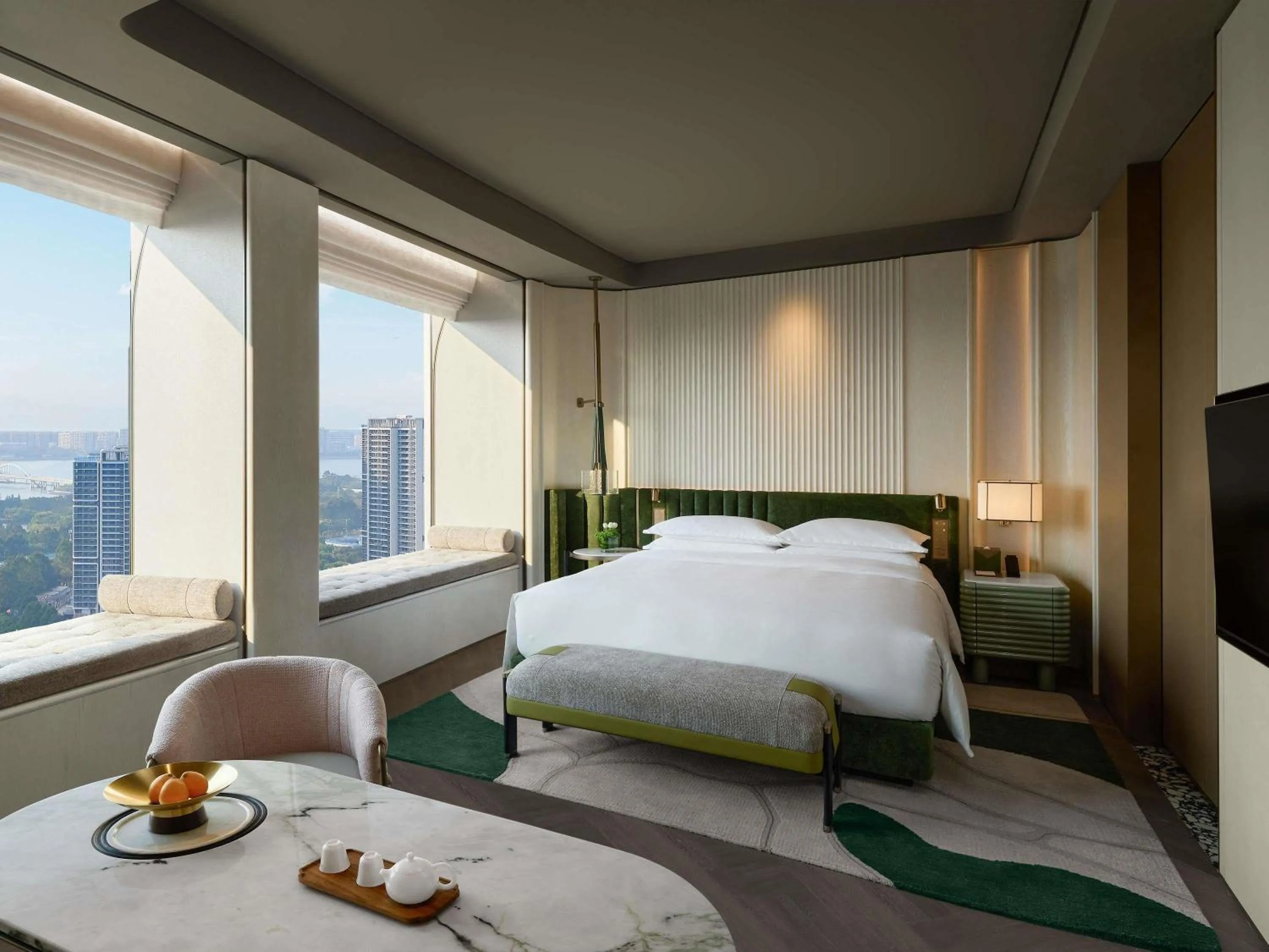 Bedroom, Bed in Fairmont Xiamen