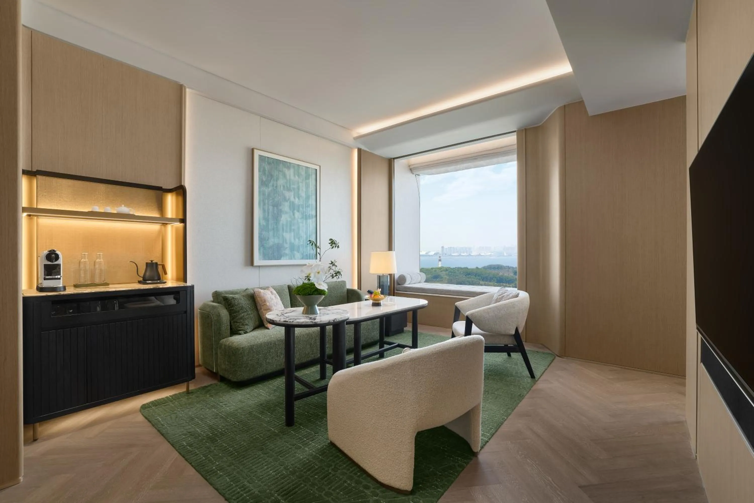 Living room in Fairmont Xiamen