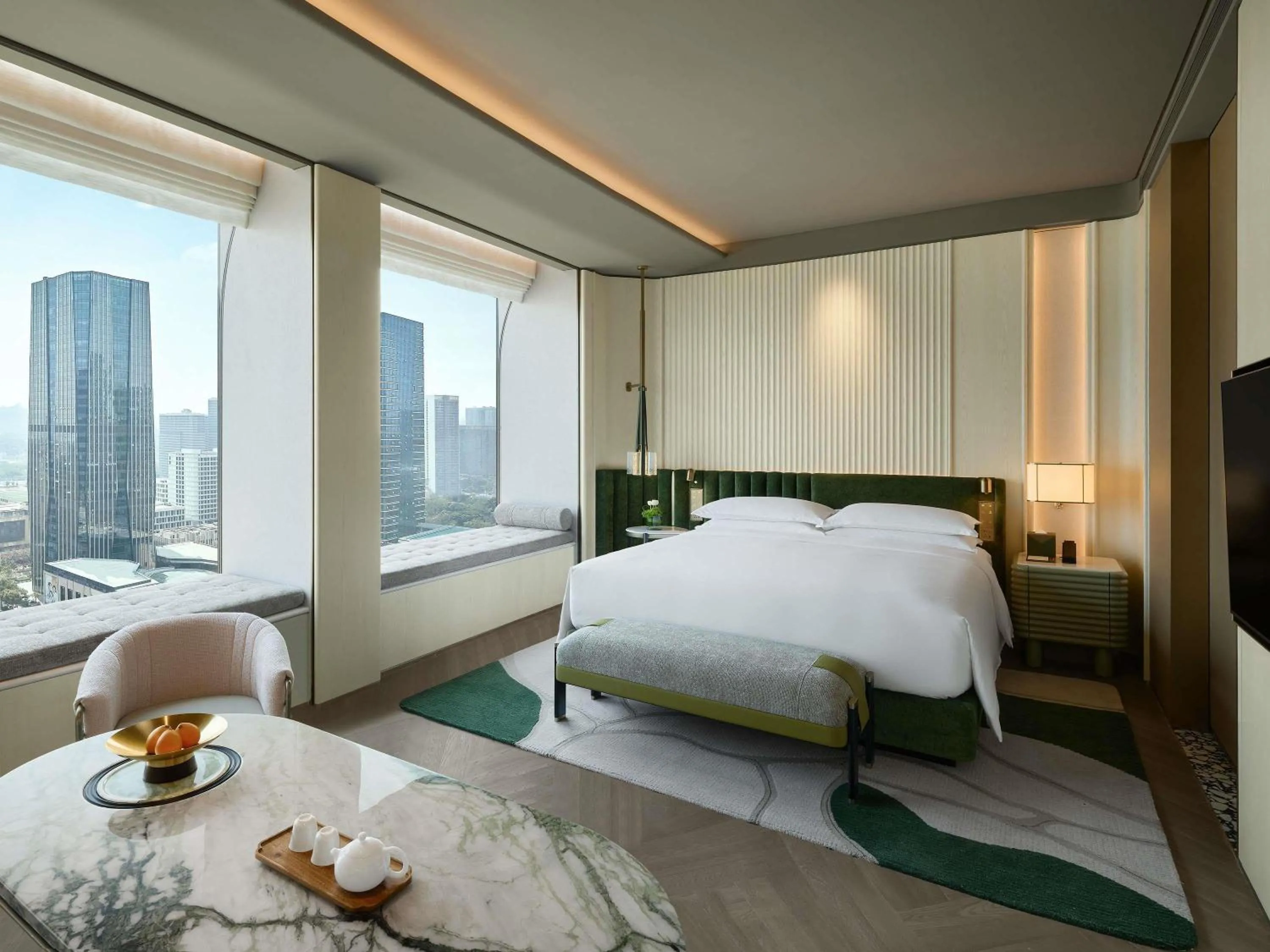 Bedroom, Bed in Fairmont Xiamen