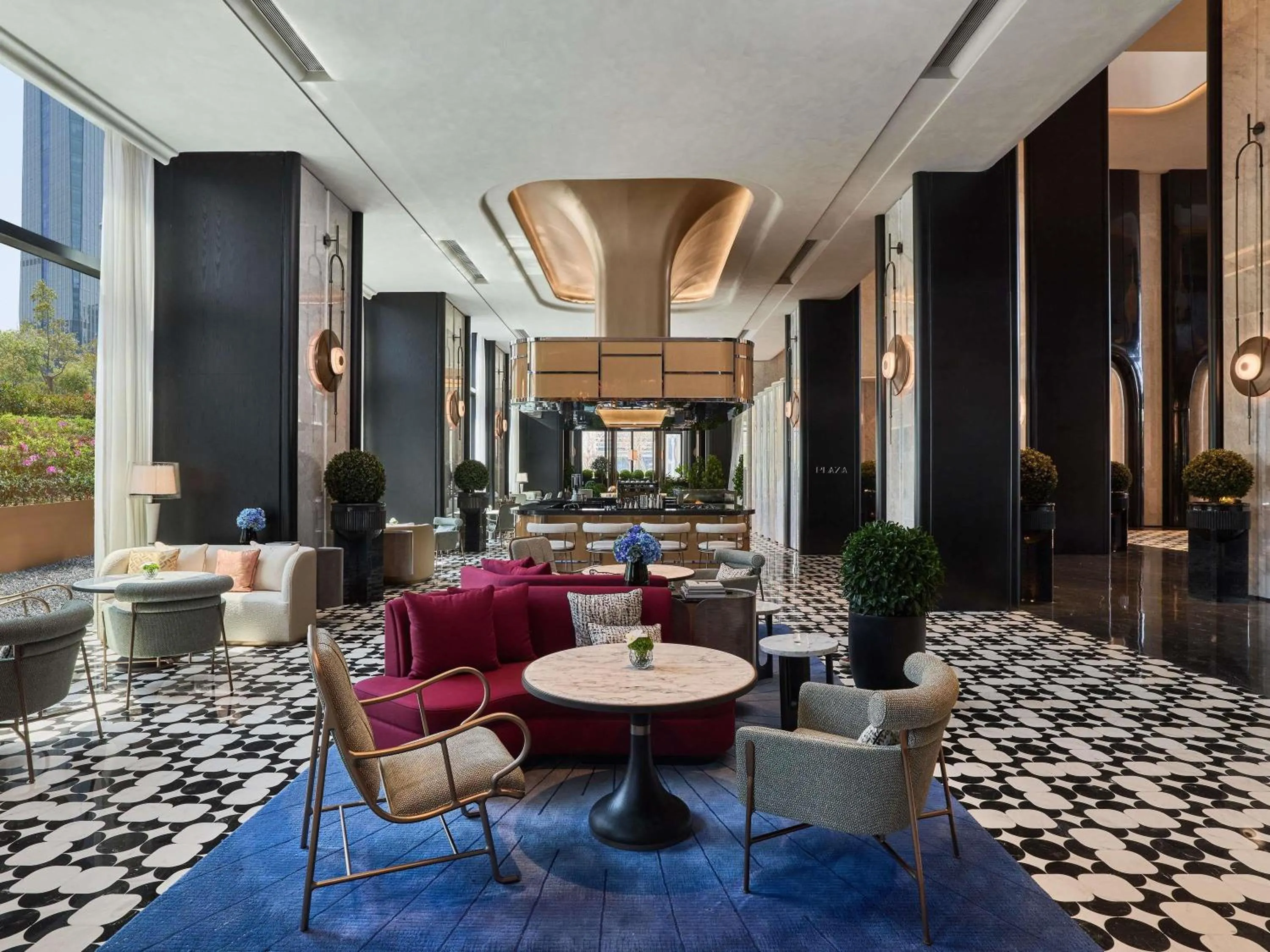 Lounge or bar in Fairmont Xiamen