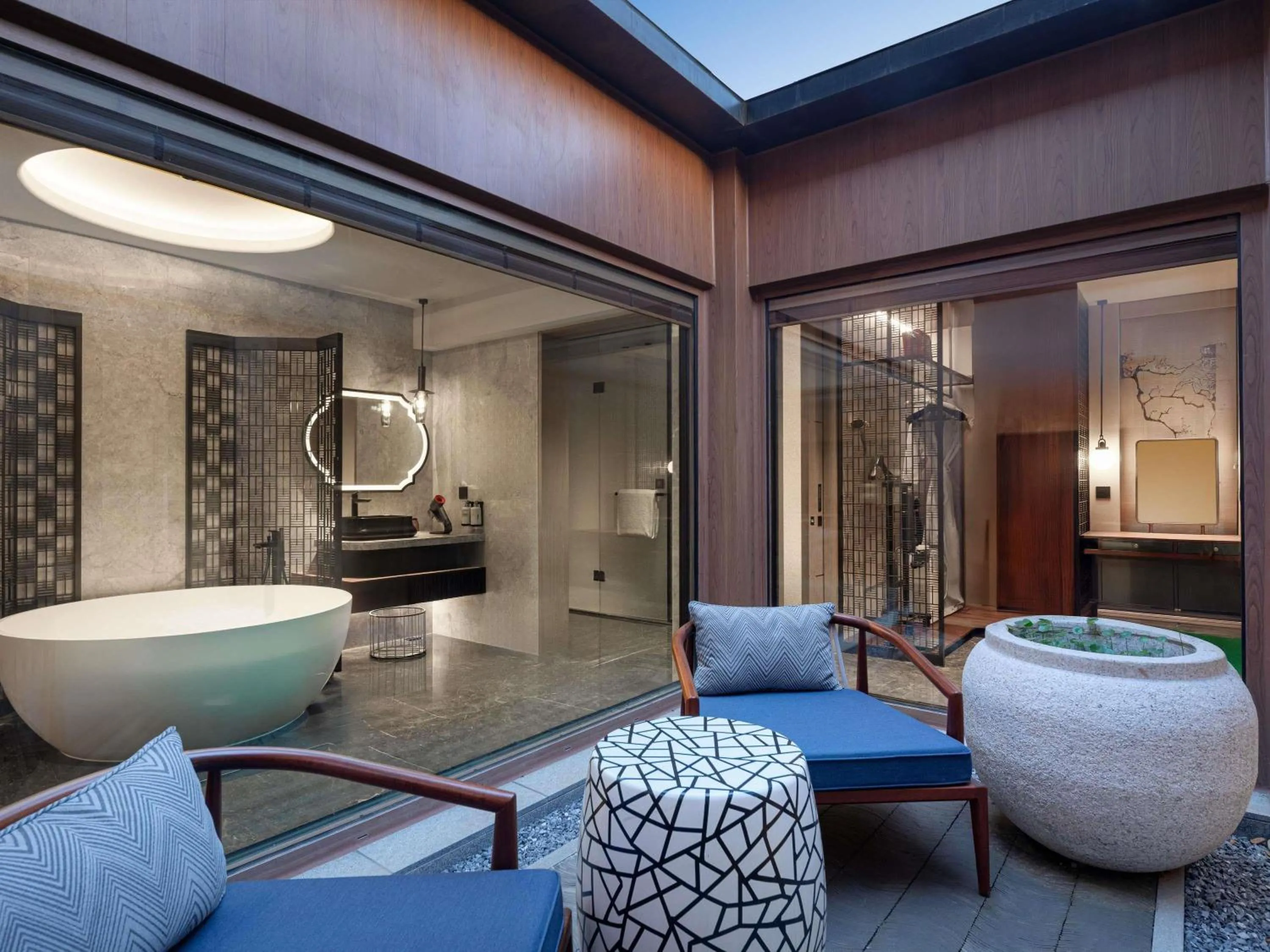 Bedroom in Dangkou Ancient Town Hotel Wuxi MGallery Collection