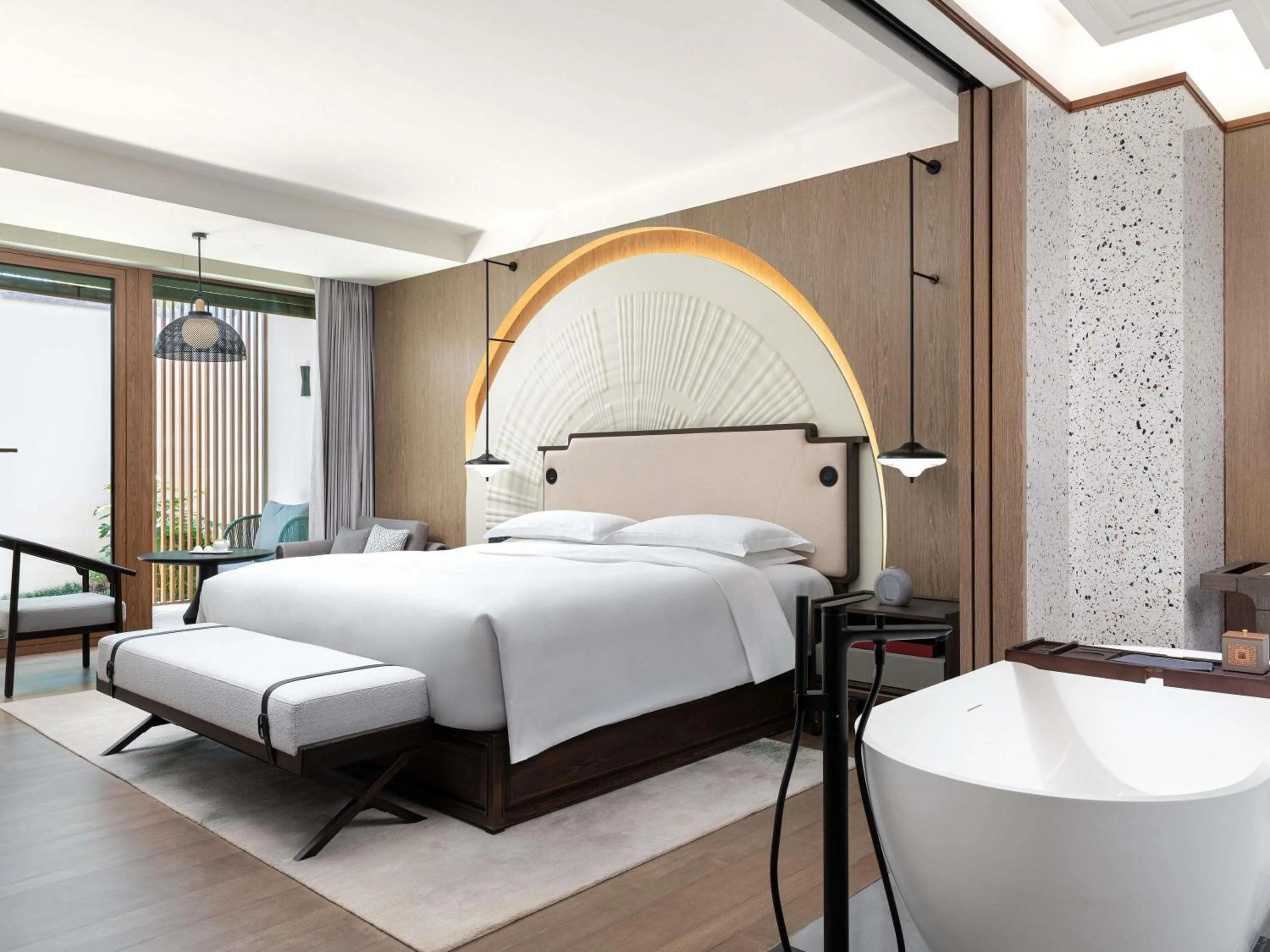 Bedroom, Bed in Dangkou Ancient Town Hotel Wuxi MGallery Collection